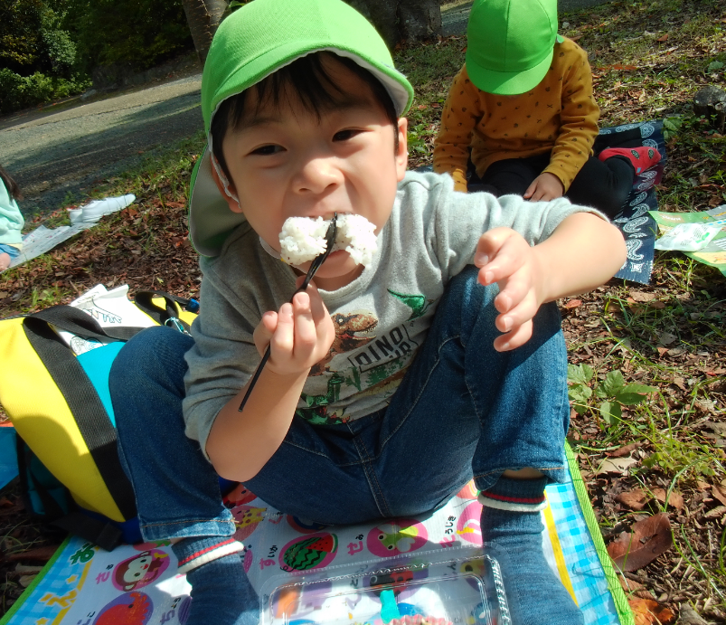 おにぎりおいしいね