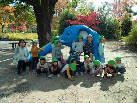 大きな鯉にびっくり