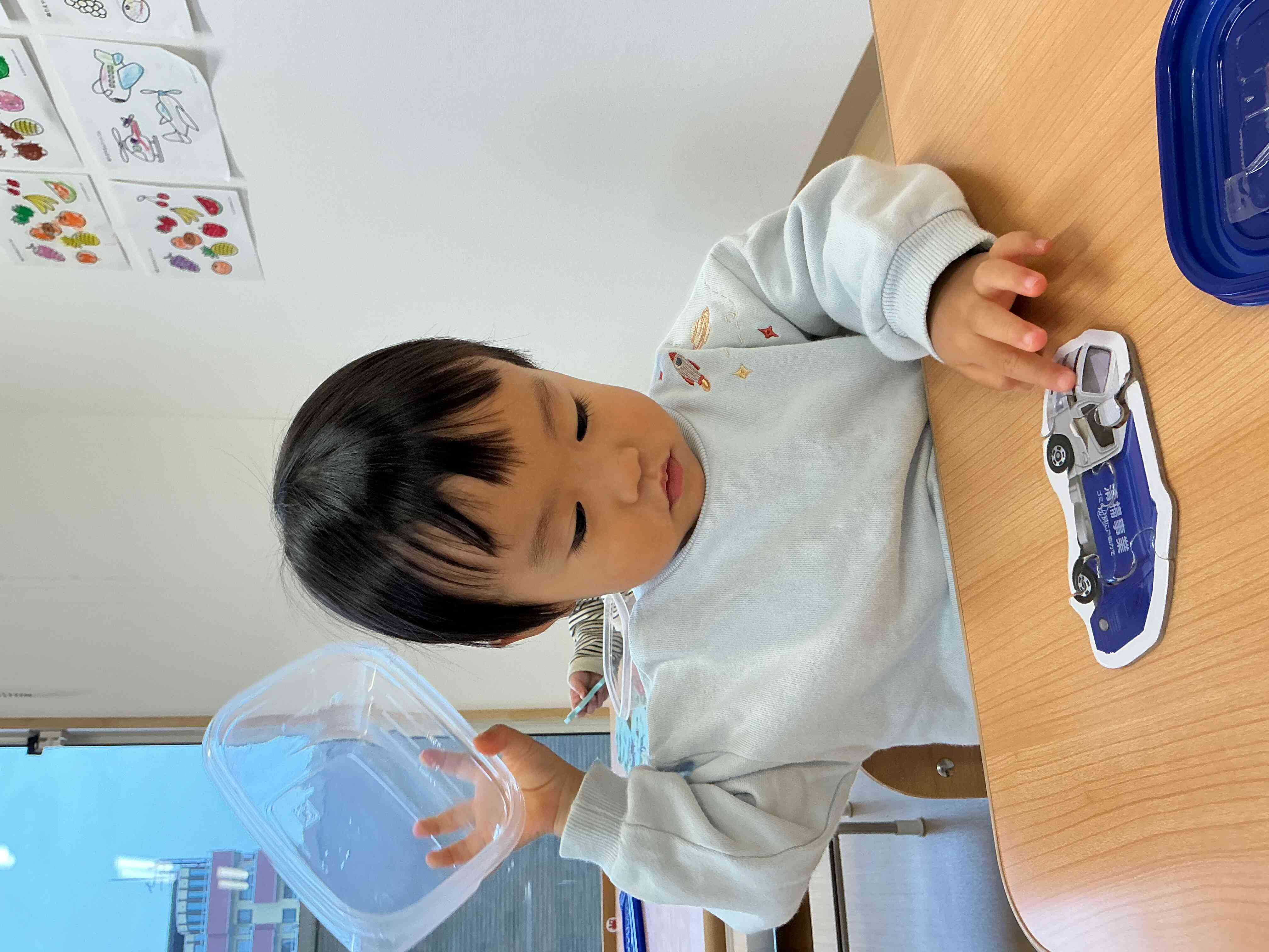 じゃーん！ゴミ収集車完成！