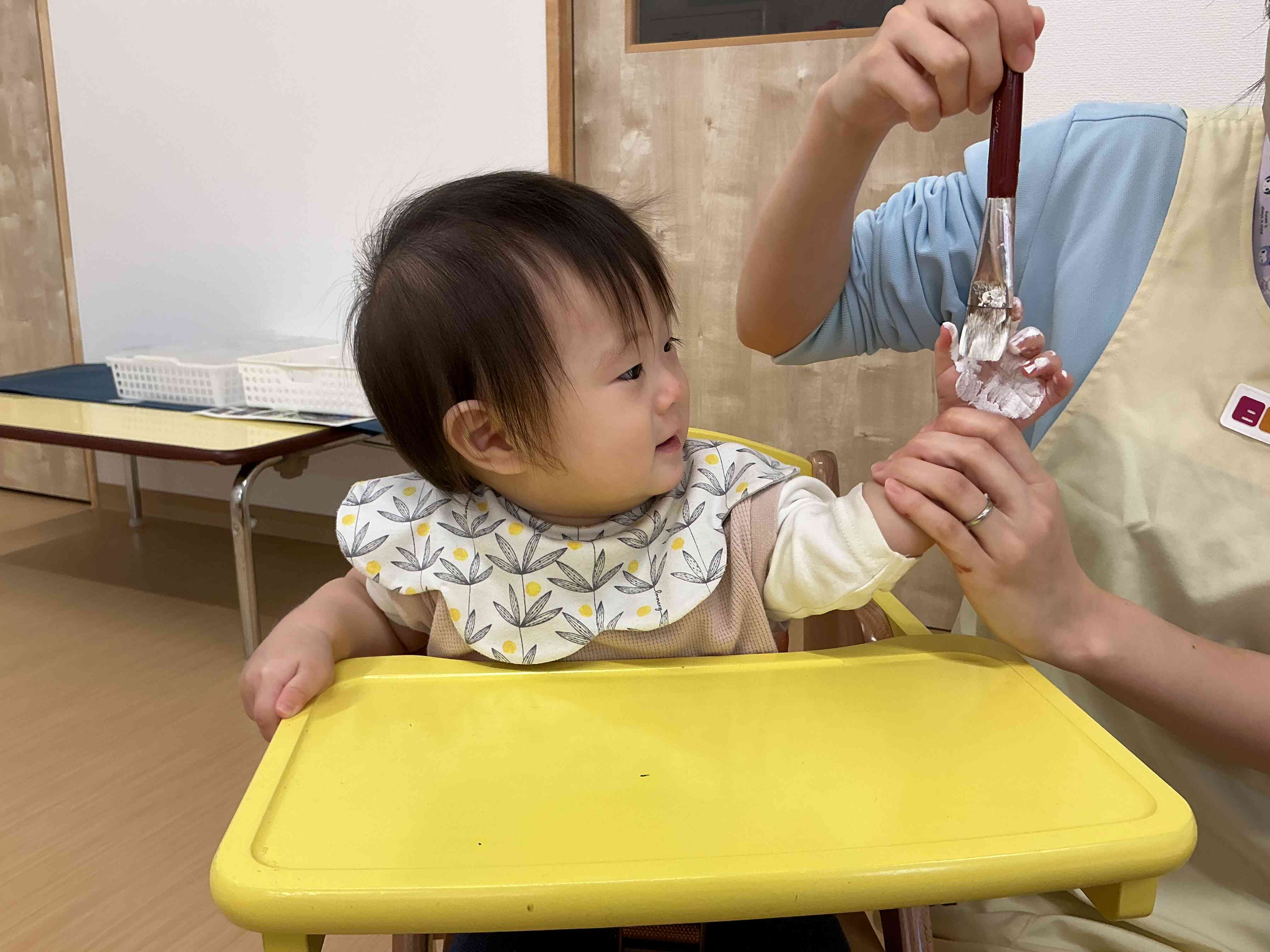 手が白くなった!