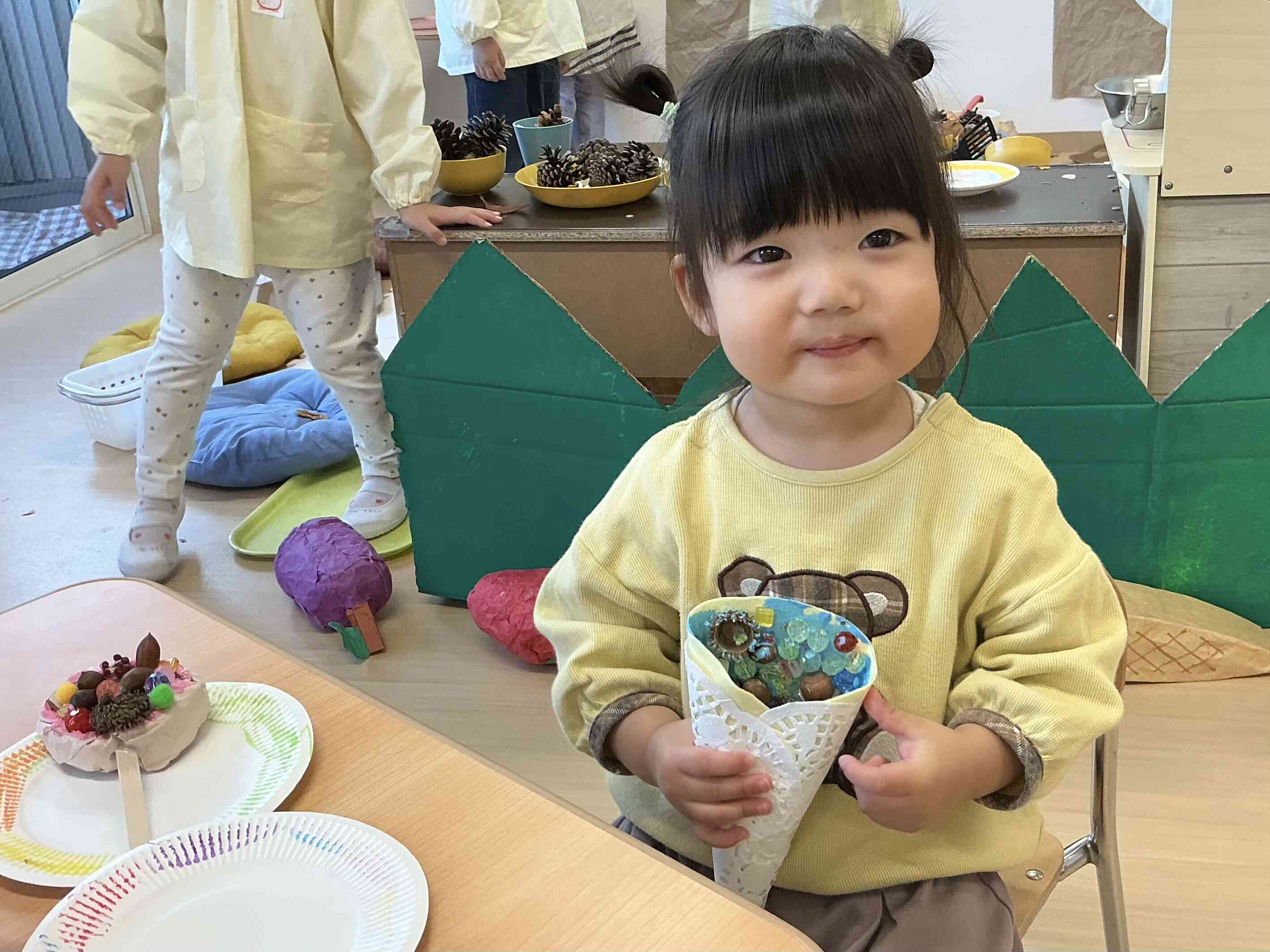 クレープを選んだよ♪