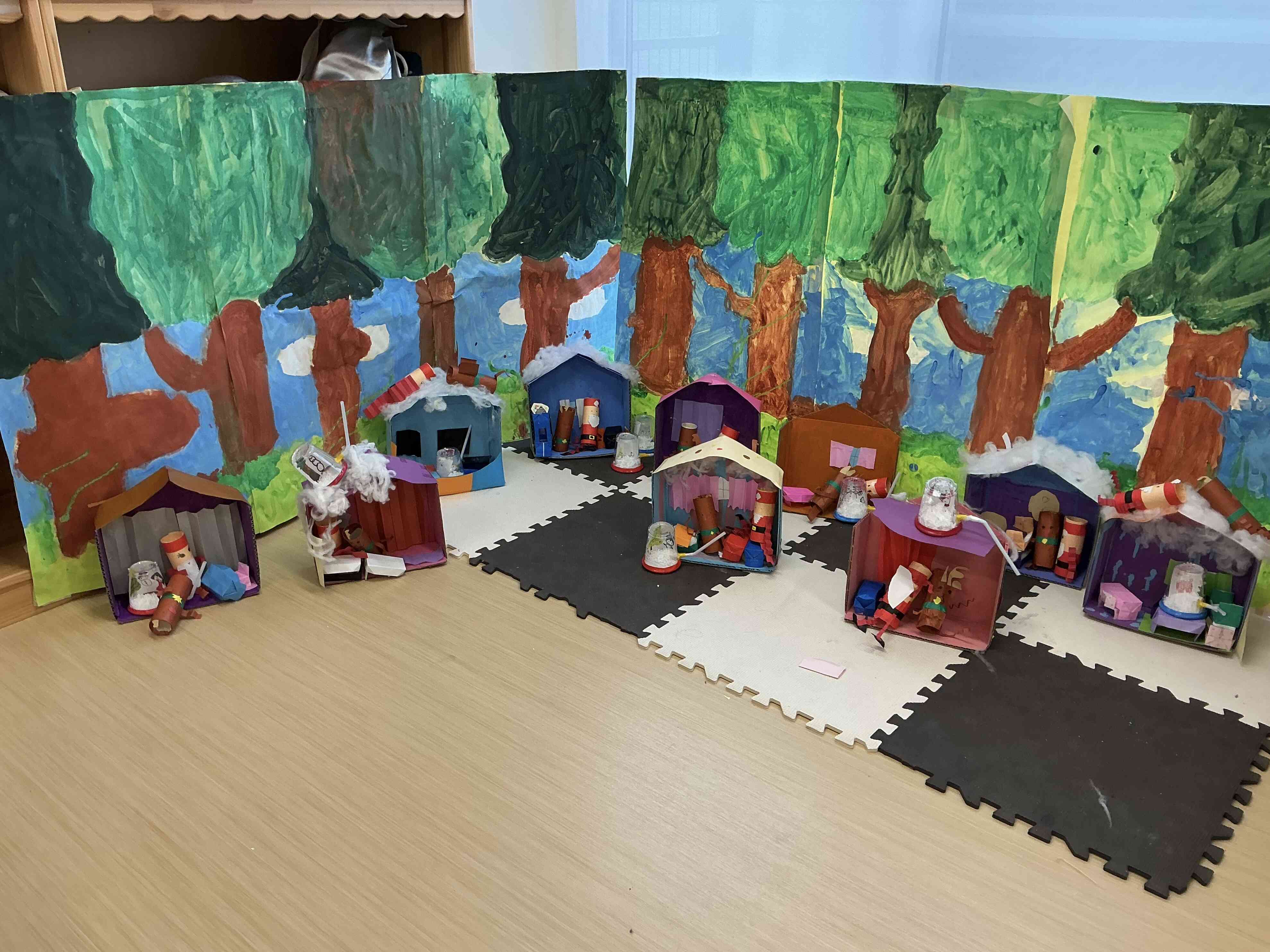 サンタさんの 街が出来ました！！