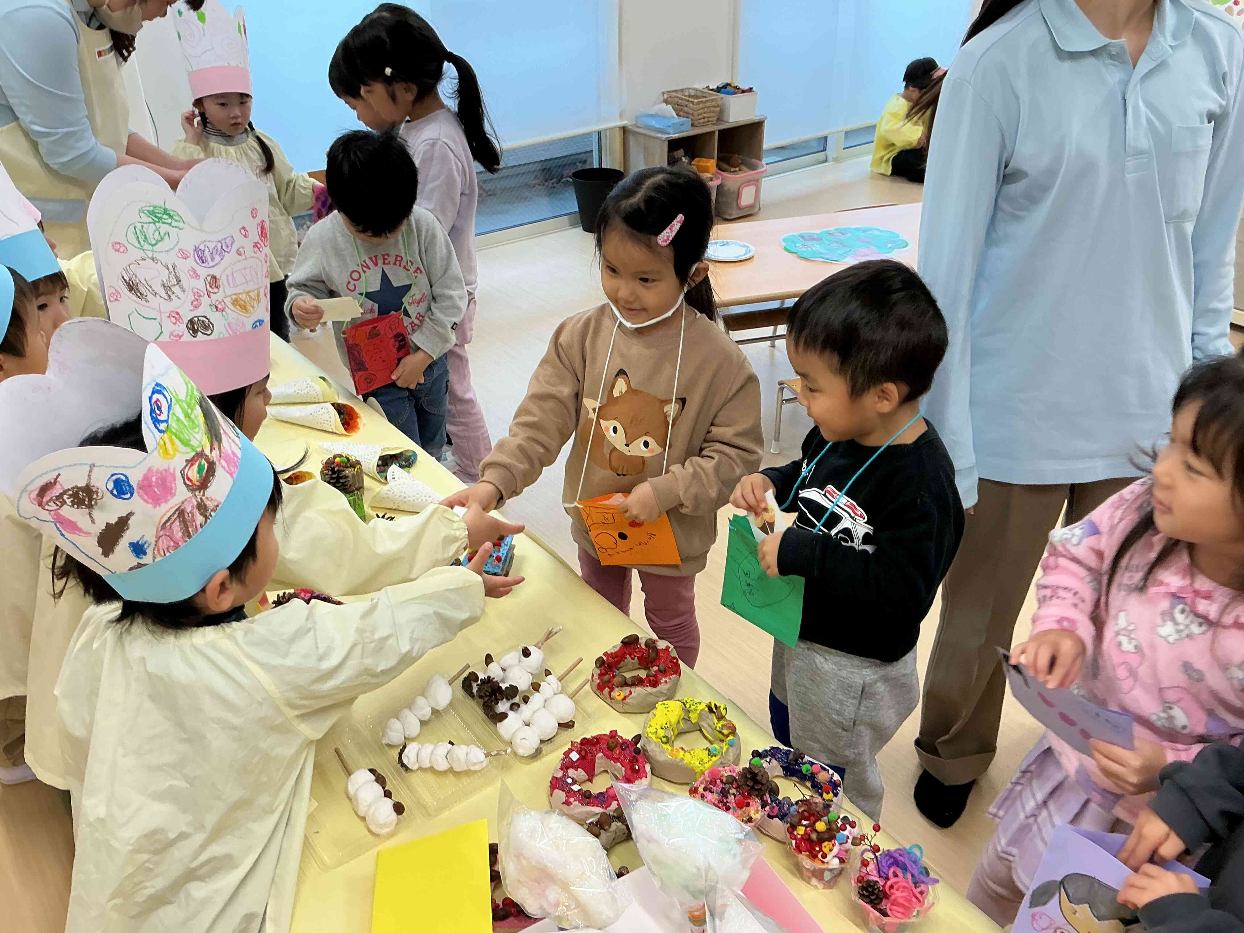 ならんでならんで～！