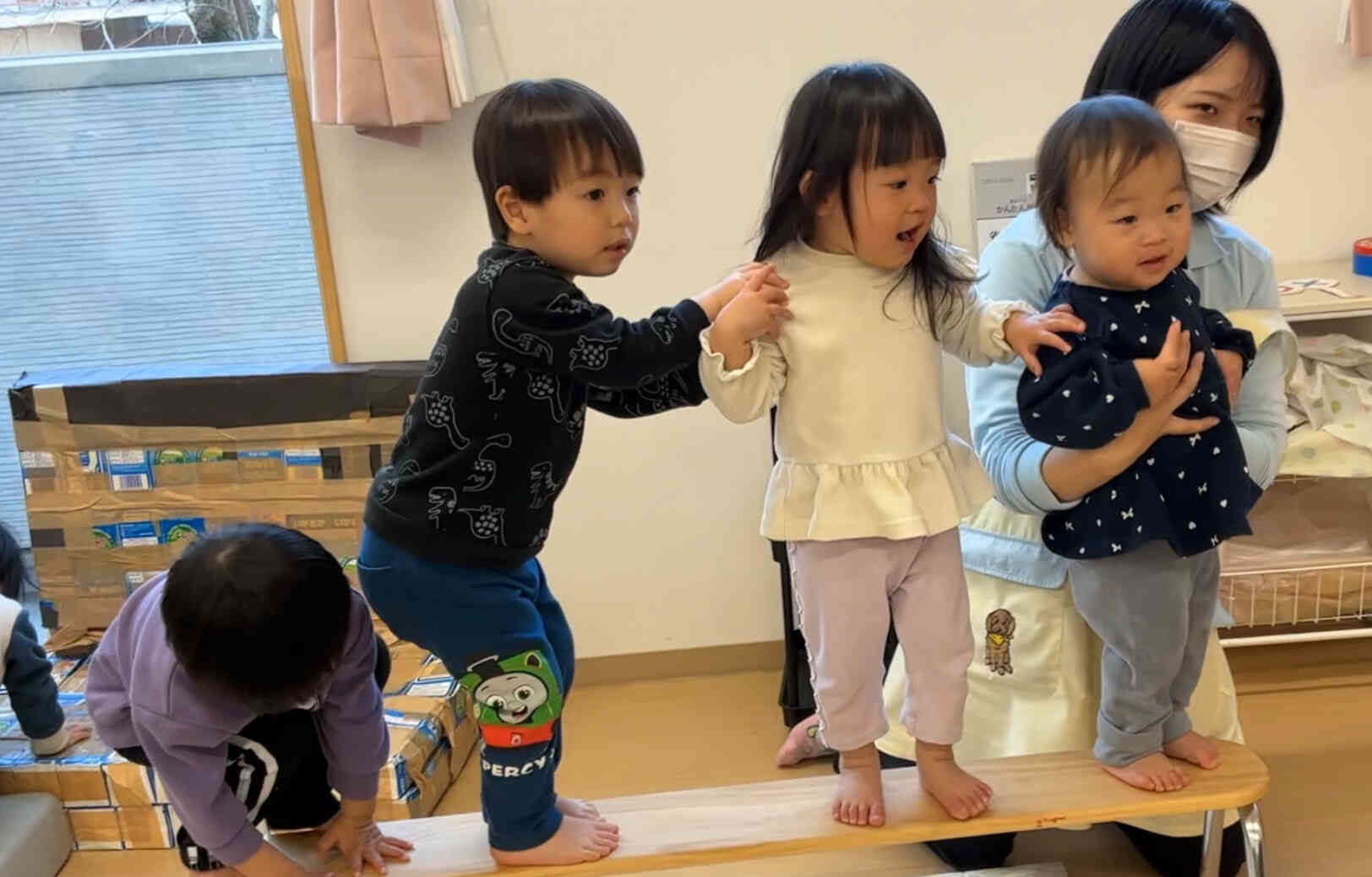 大丈夫だよ針の山の平均台。