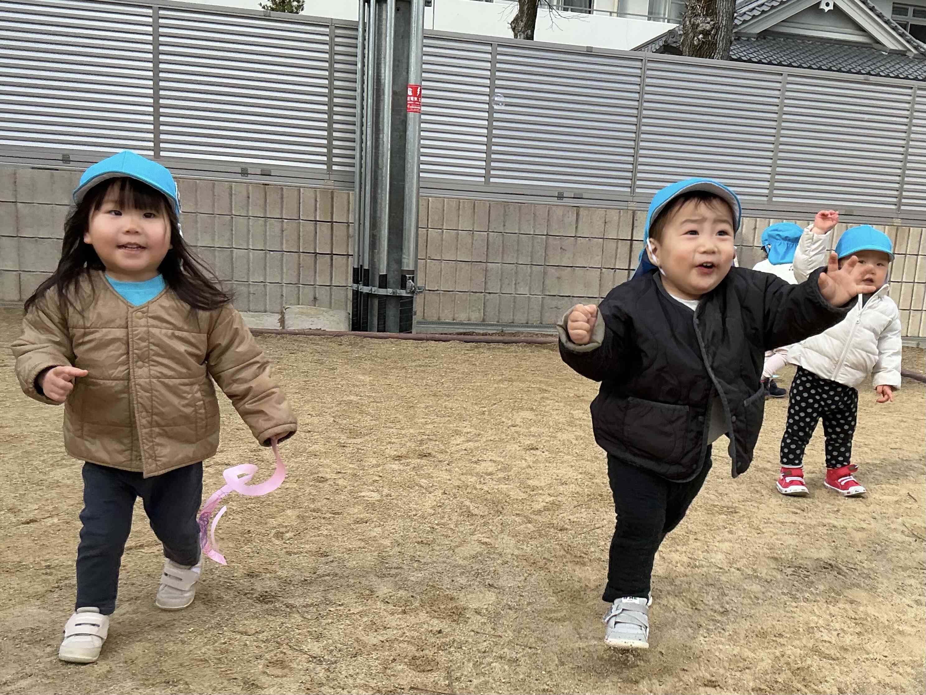 まてまて〜！！