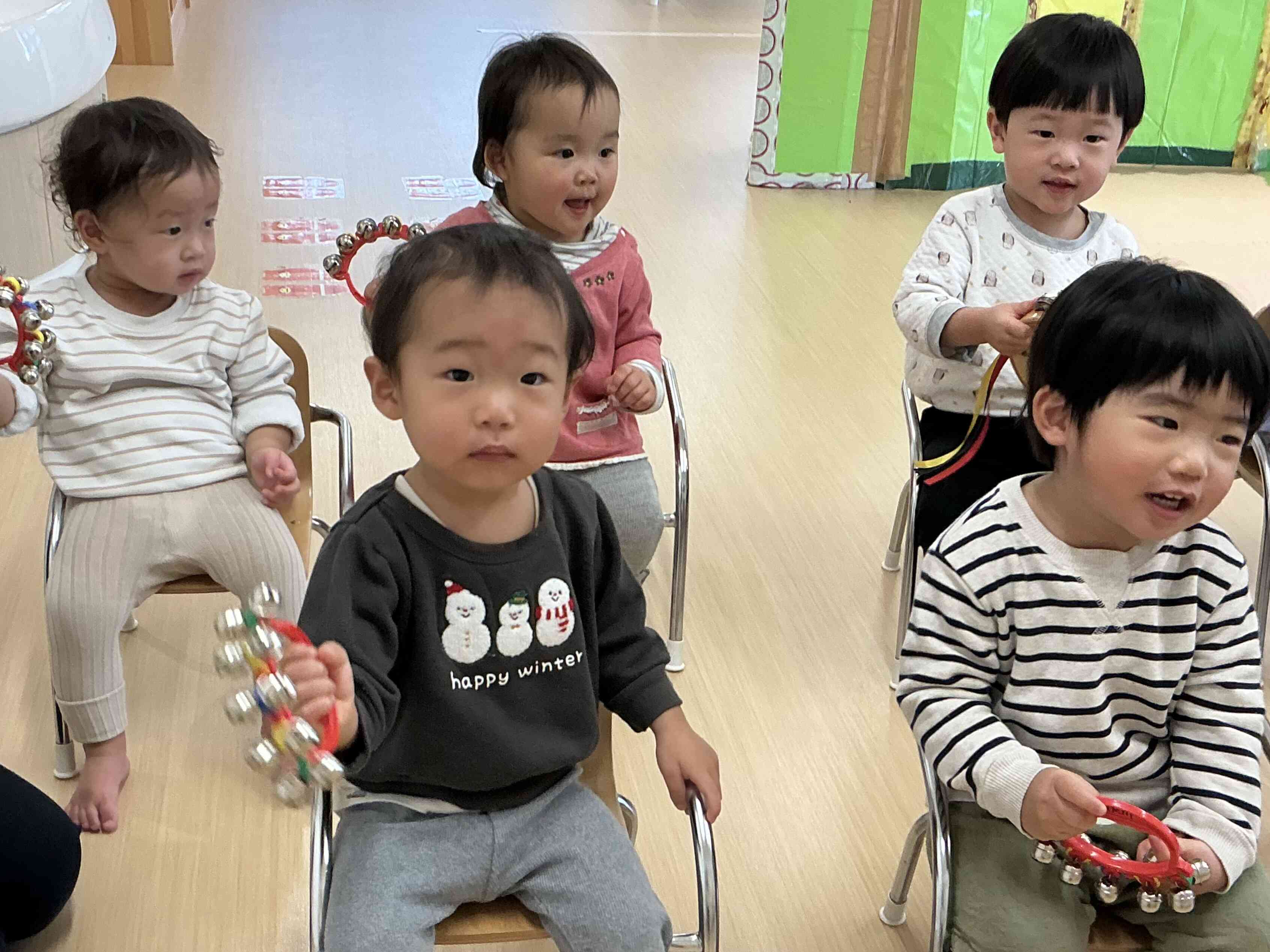 楽器の演奏できるよ！