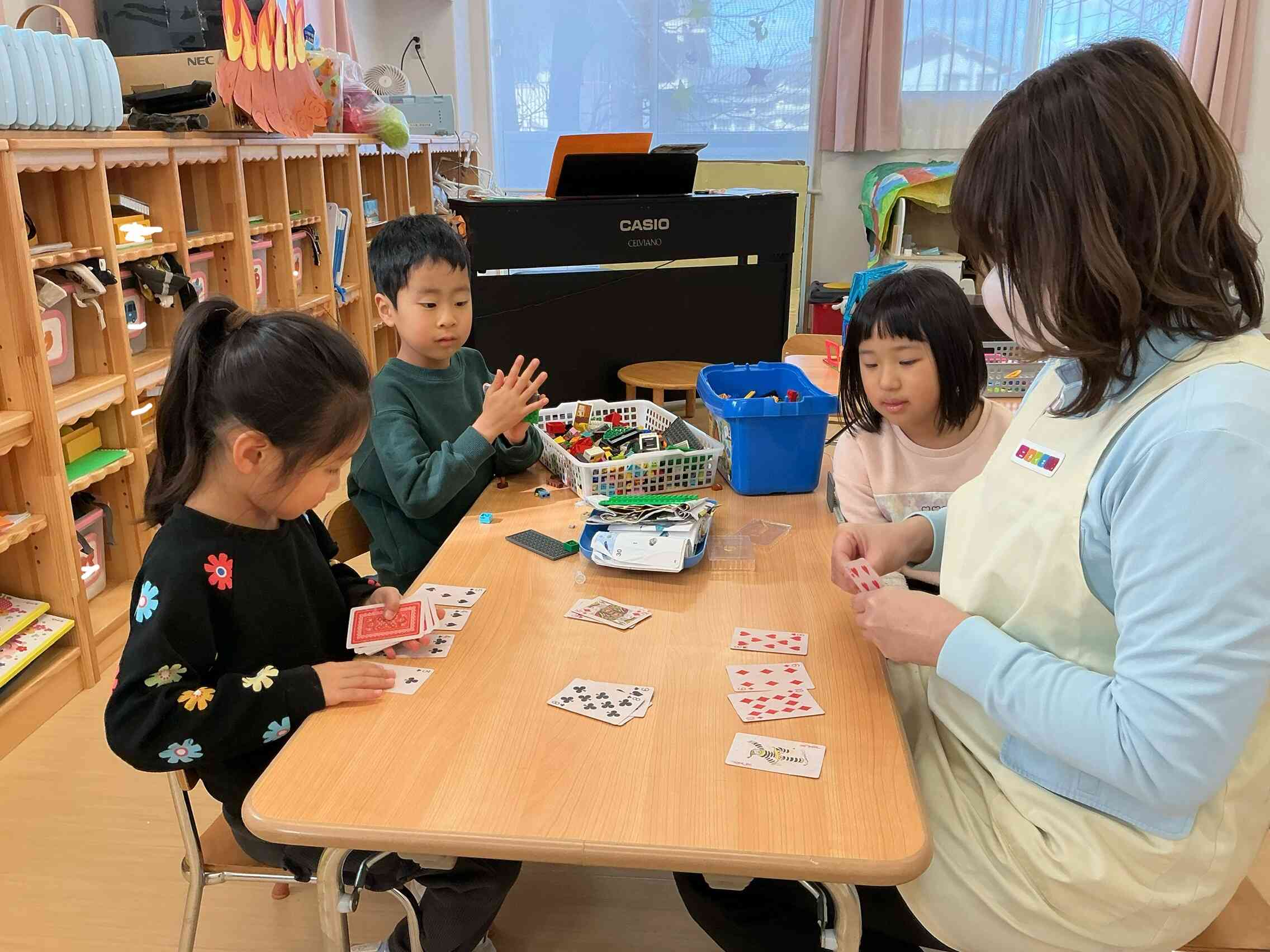 次は先生と対決だ！！