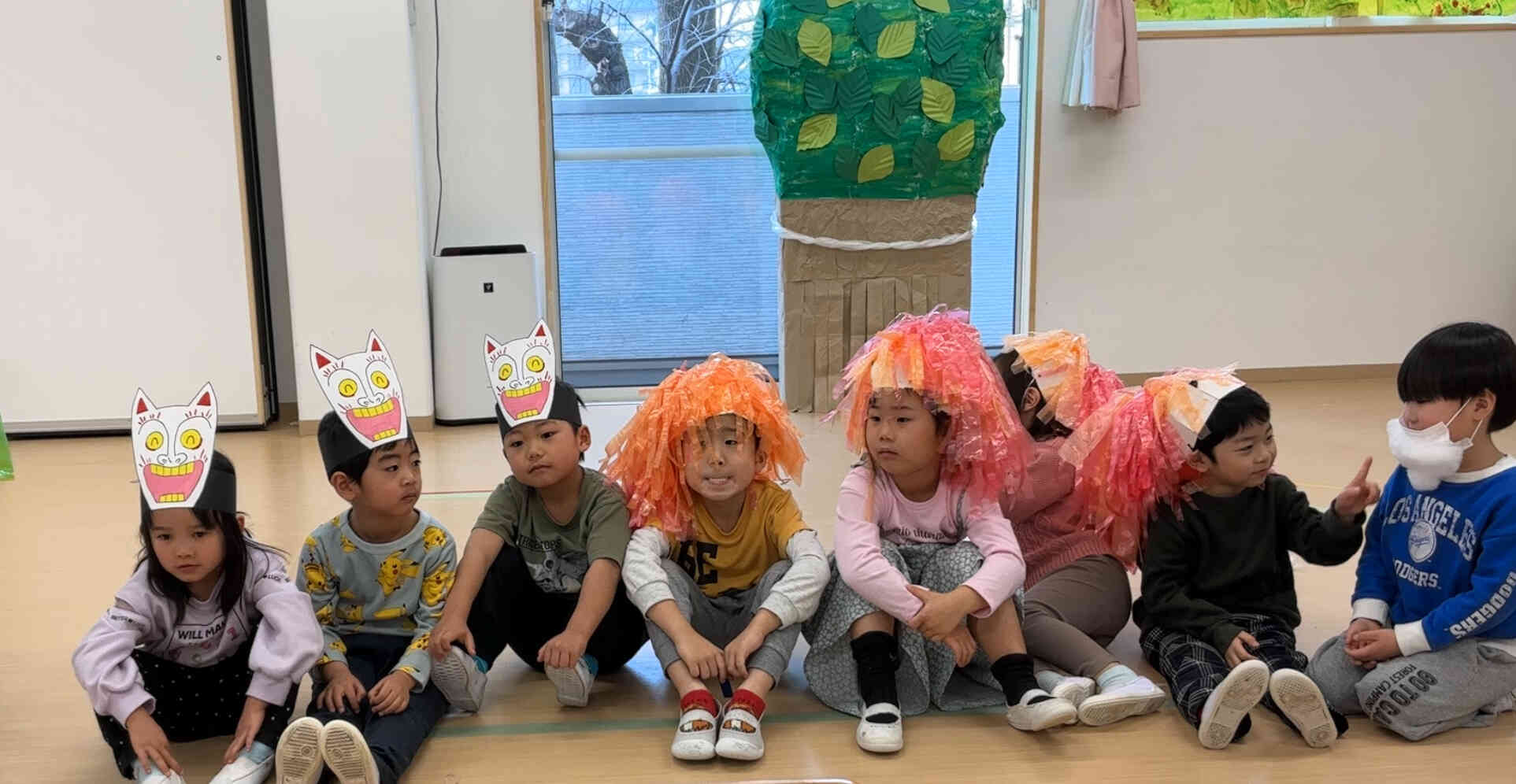 4歳児元気いっぱいめっきらもっきらどおんどん