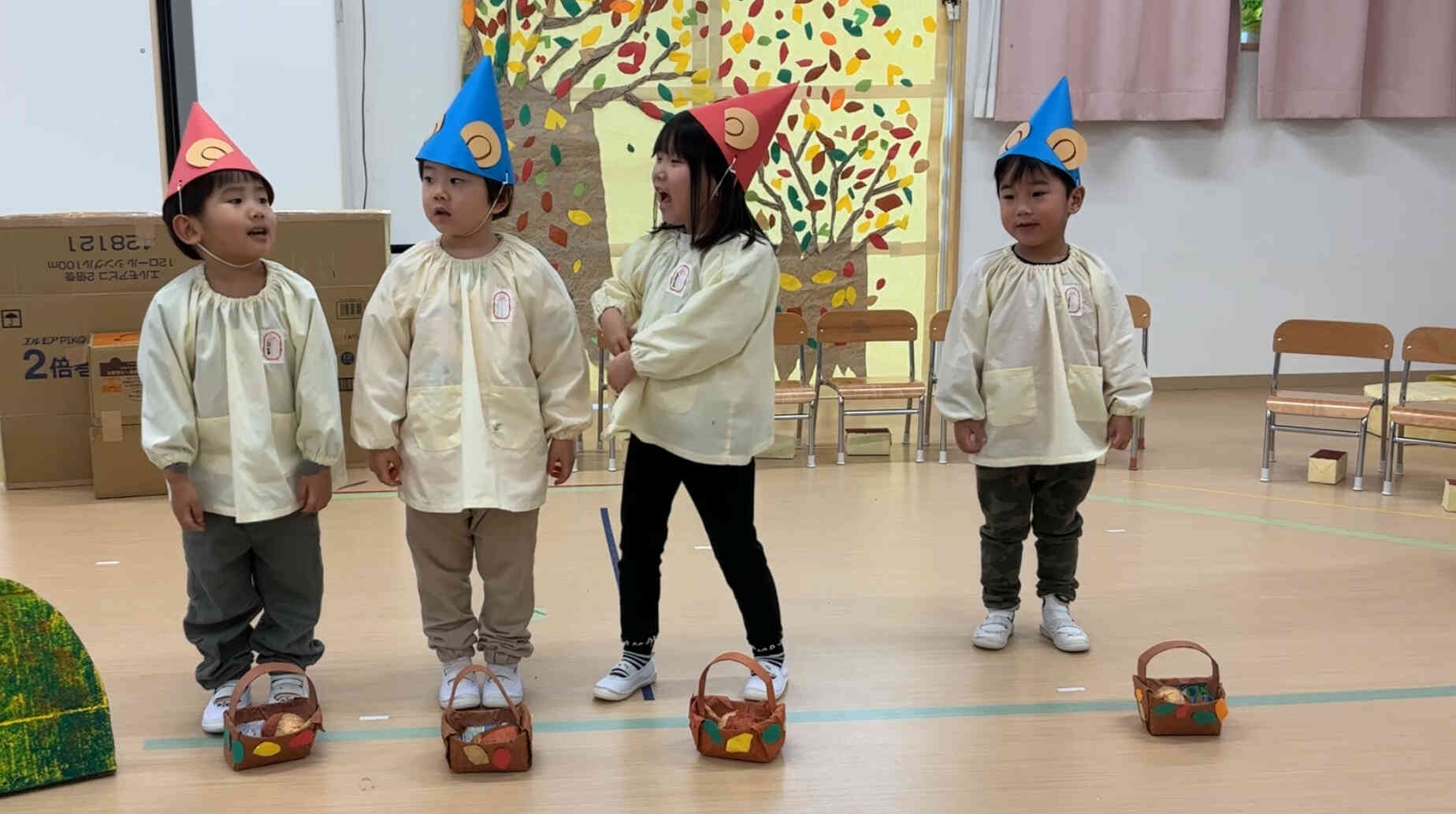 森じゅうに広がる大きな声！