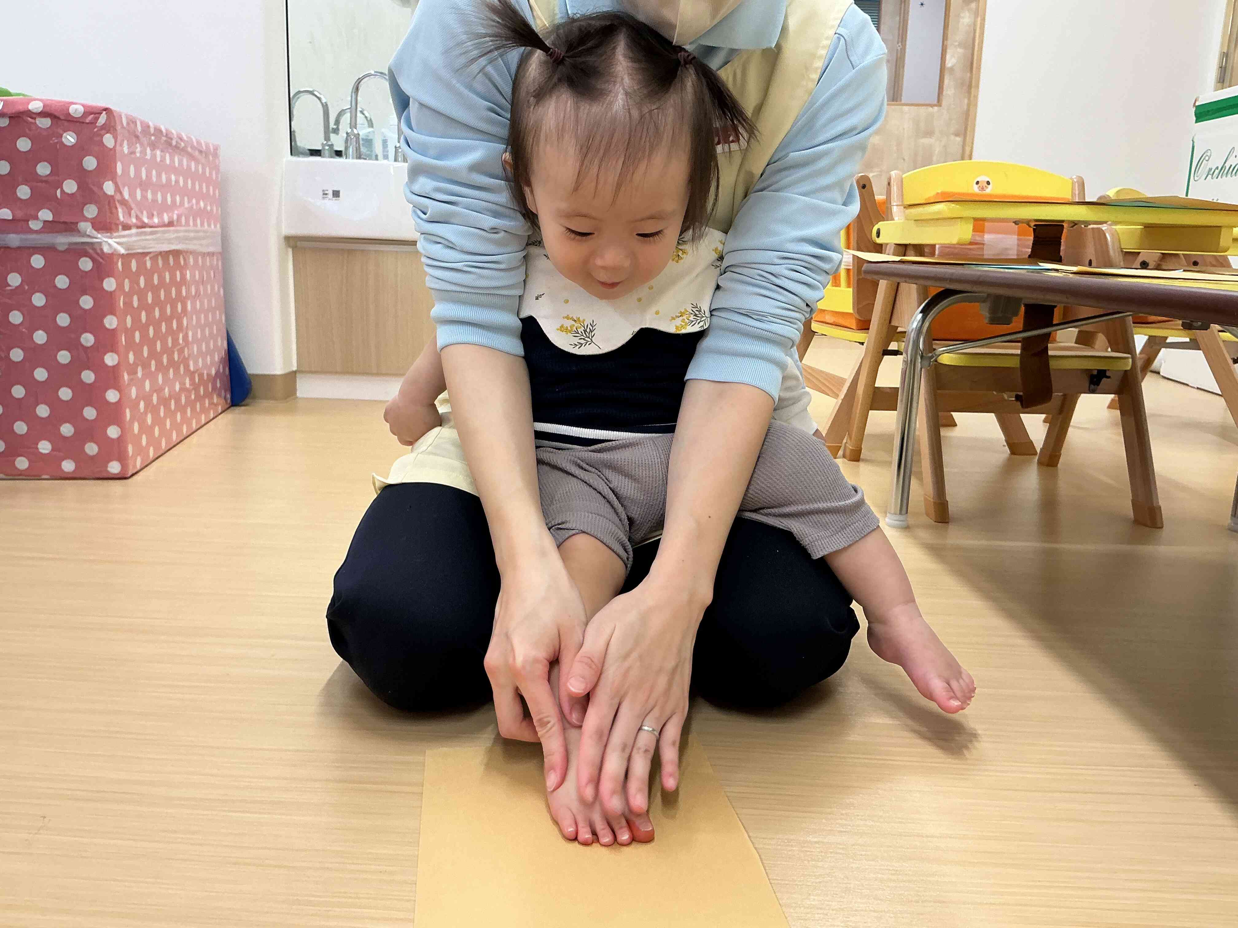 ゆっくり〜ぺったん！