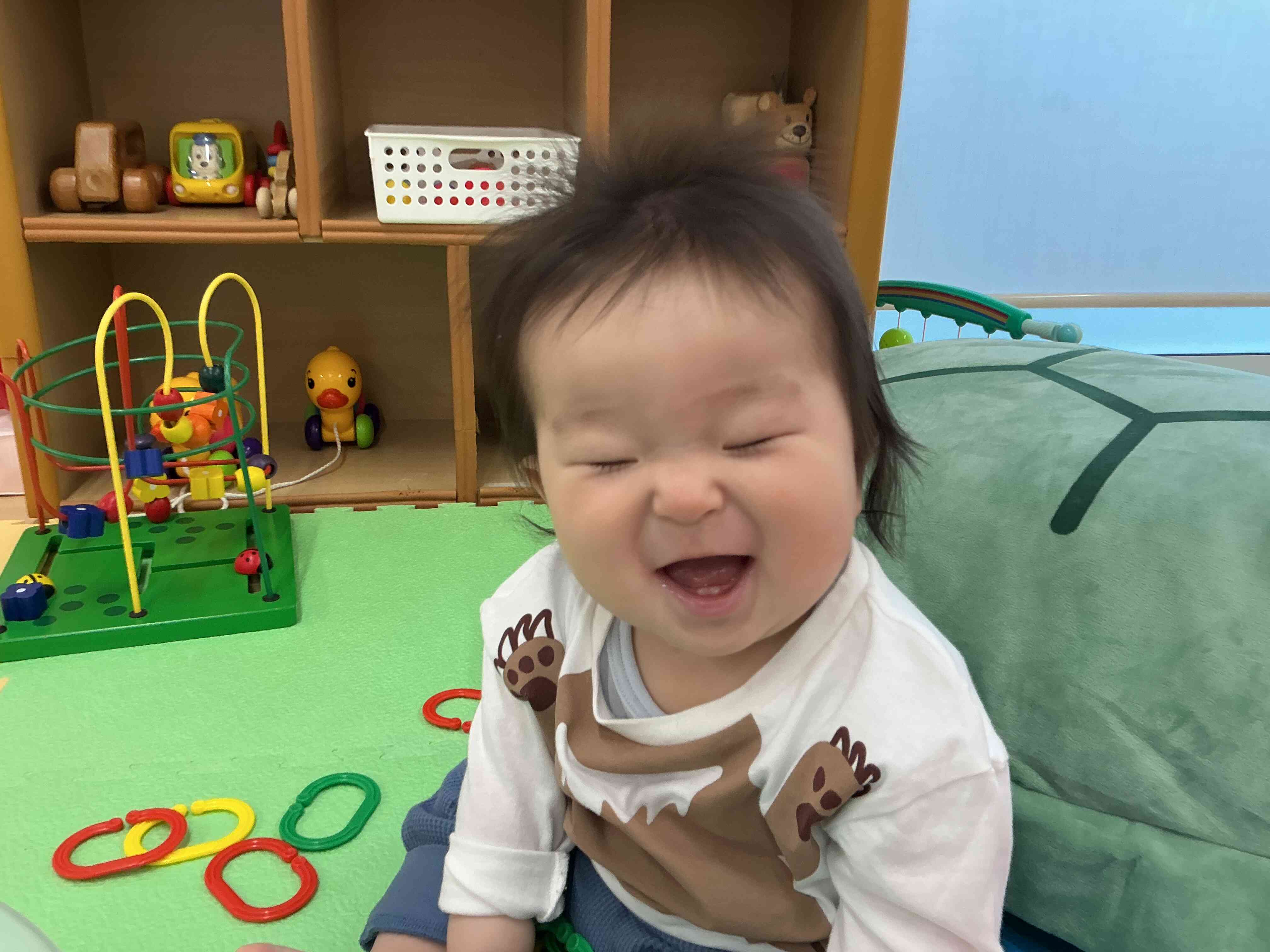 きゃっきゃ大笑い♪