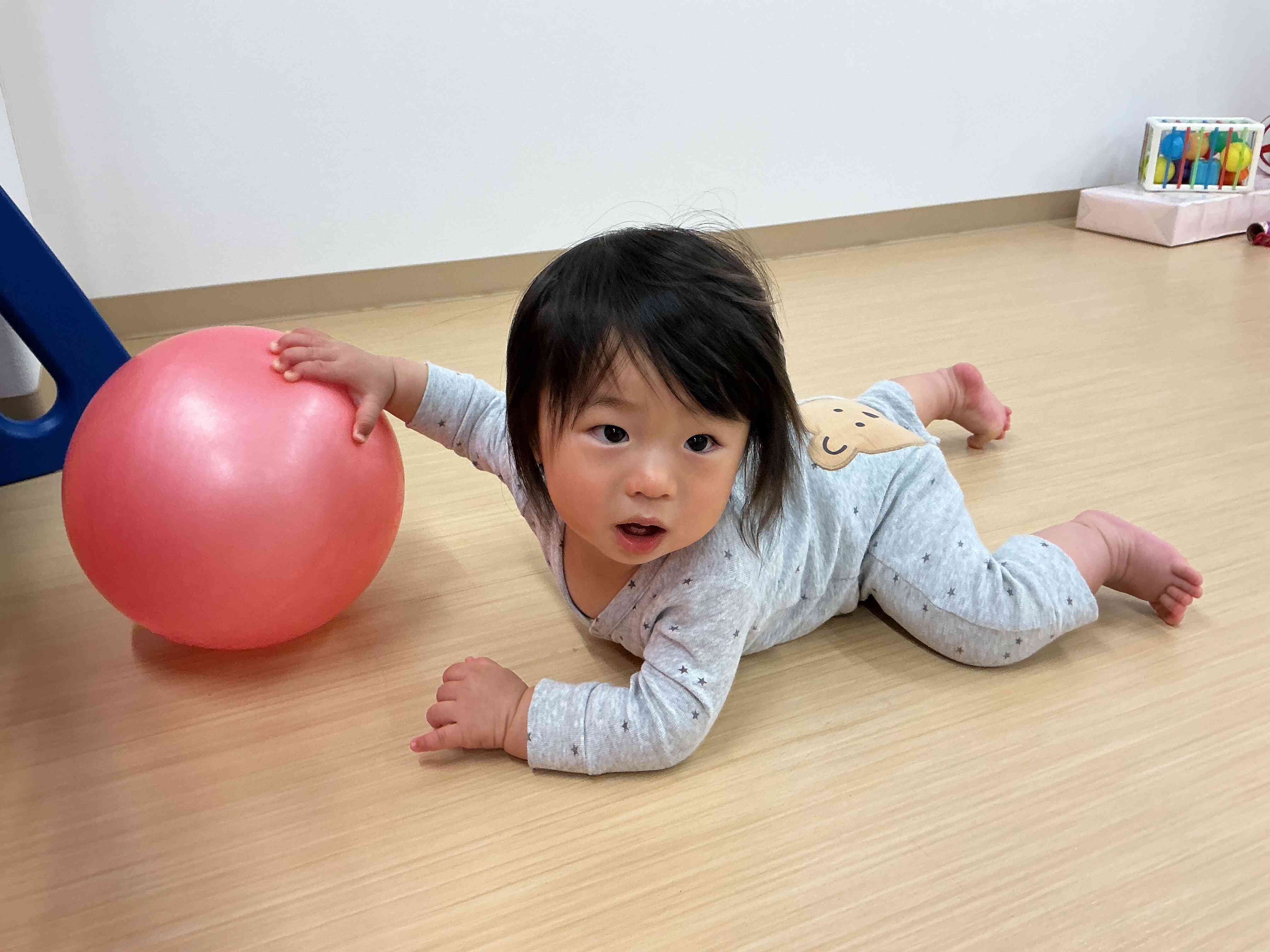 ボール待って〜！！