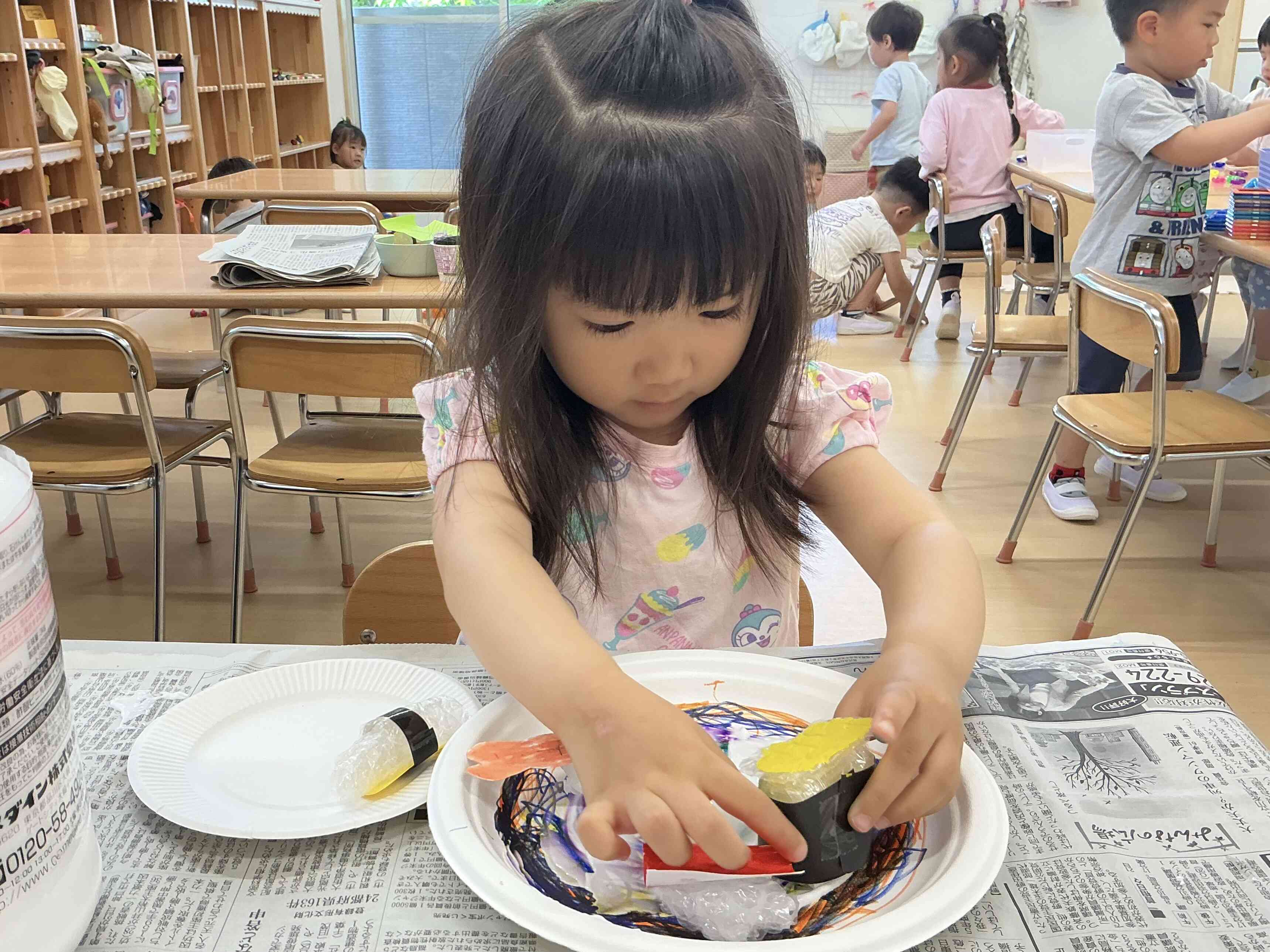 お皿に盛り付け！
