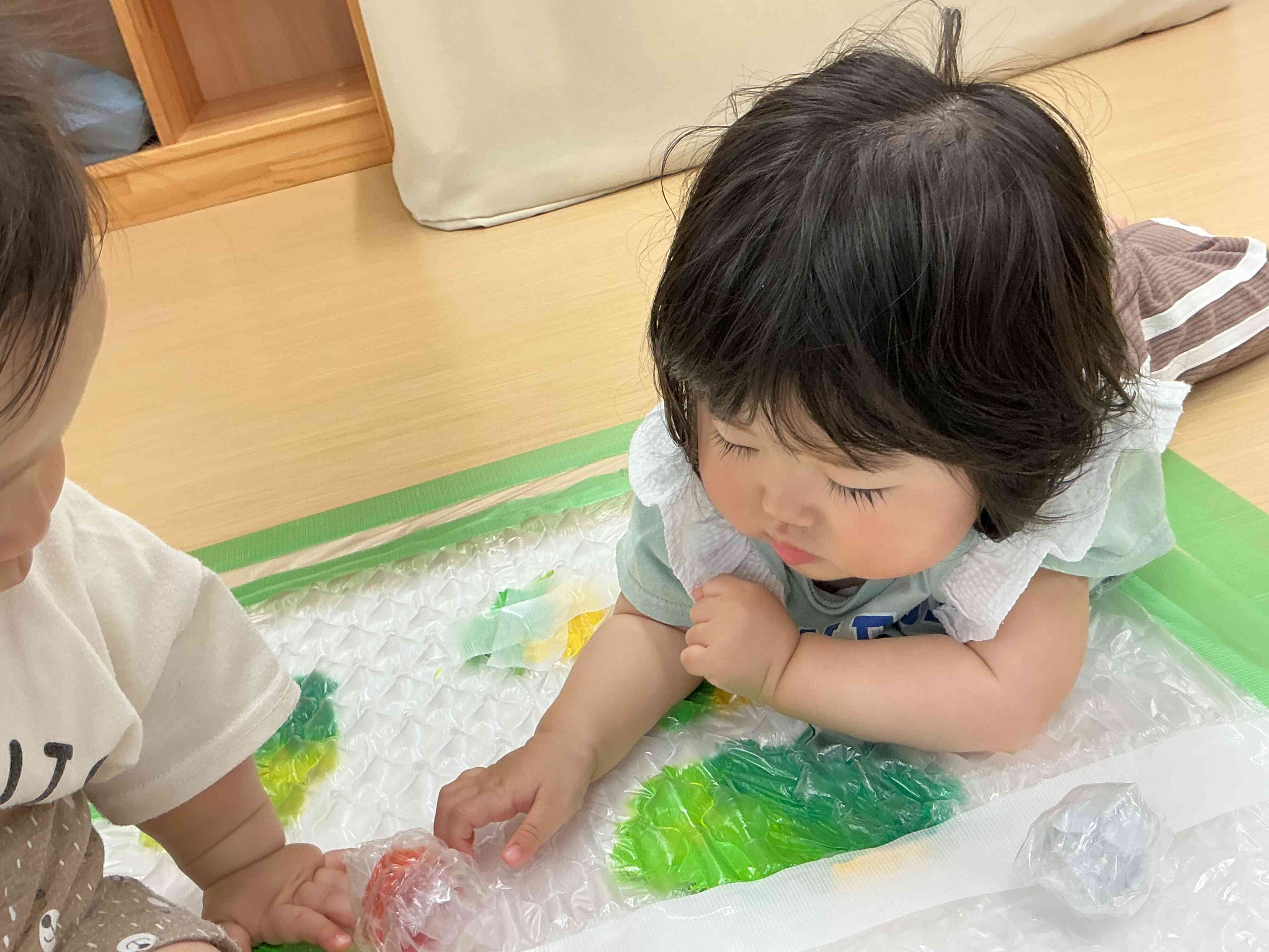 プチプチ体験　ひよこ組