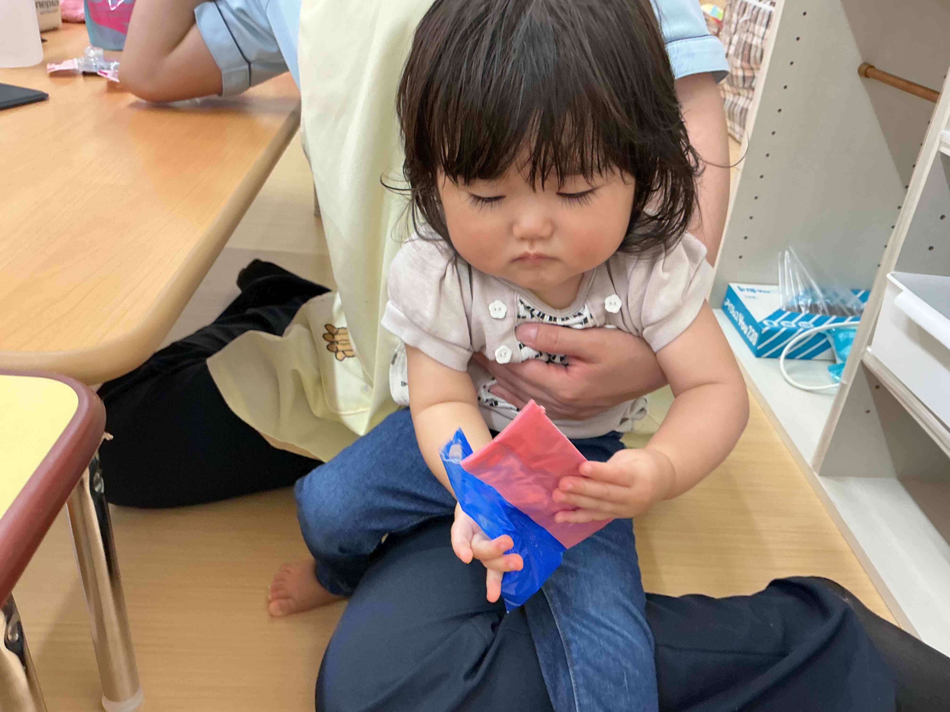 まぜまぜ〜♪