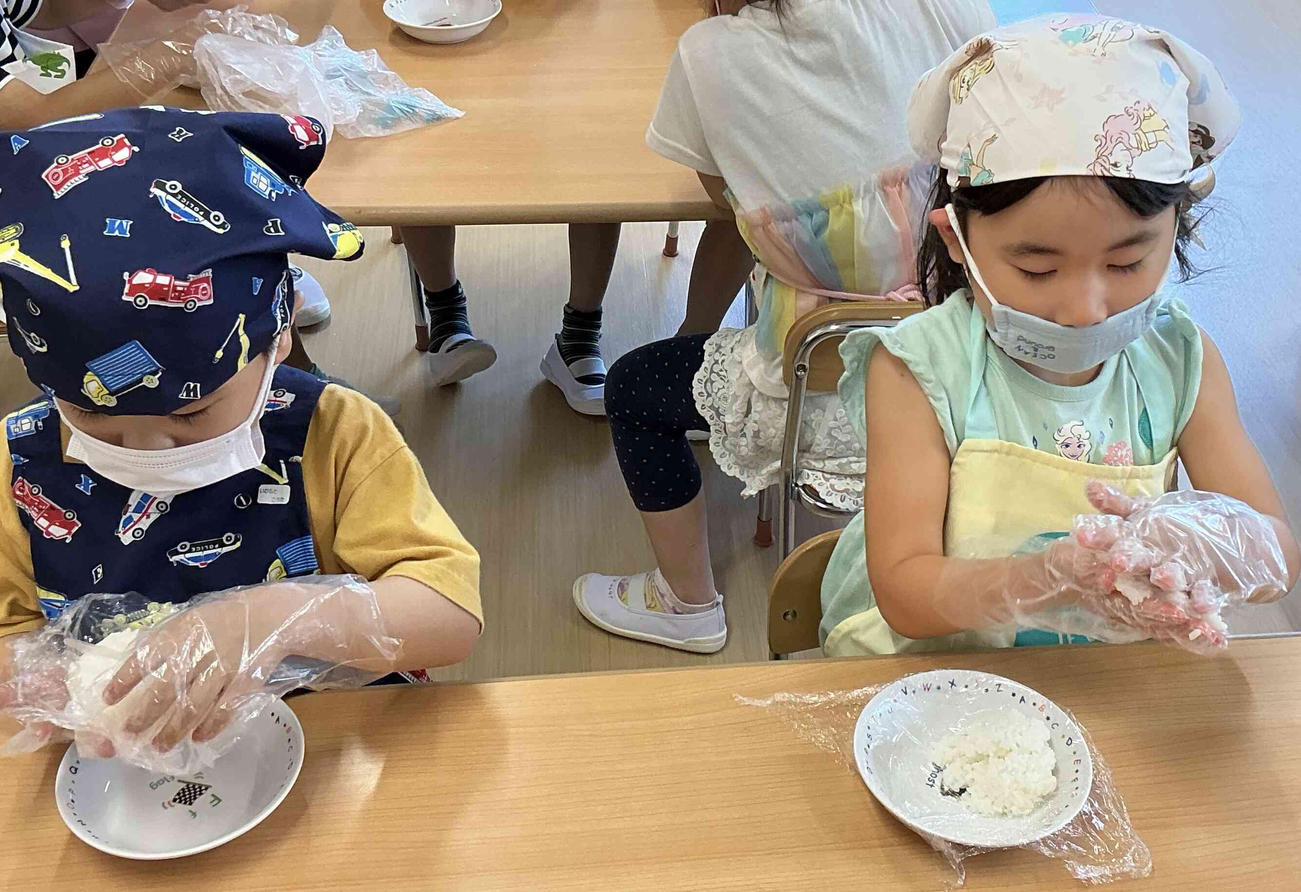 ご飯をつぶしてみよう