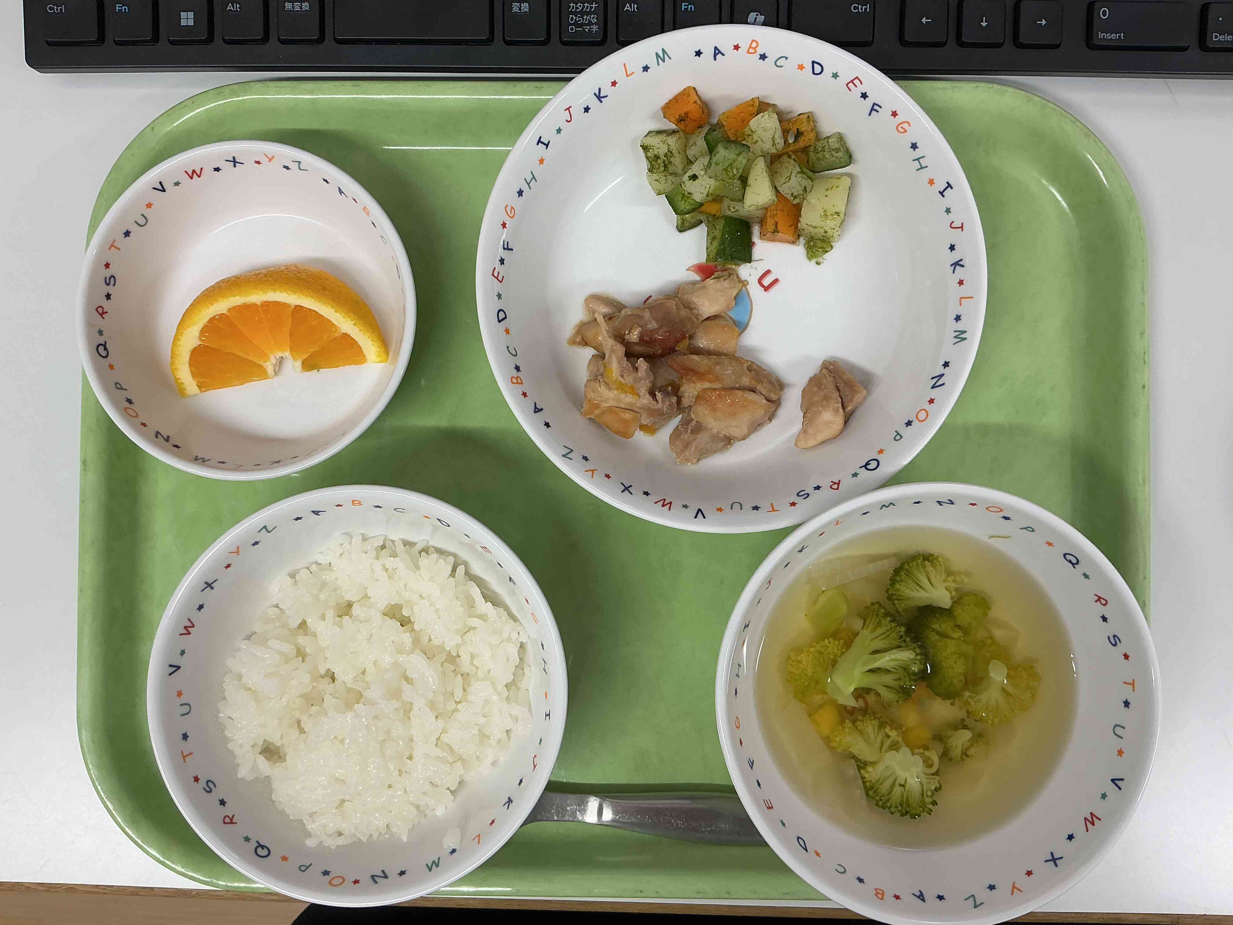 今日の給食