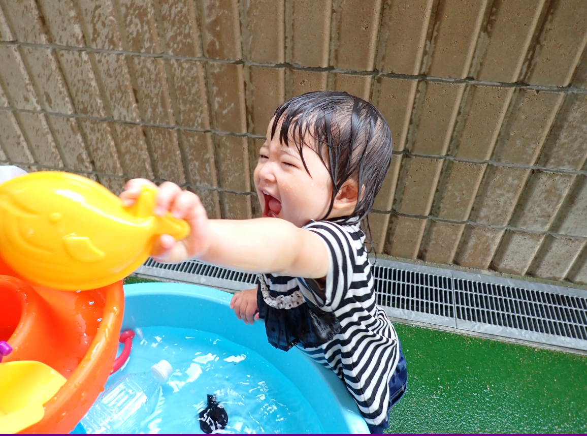 水遊び！　あひるぐみ