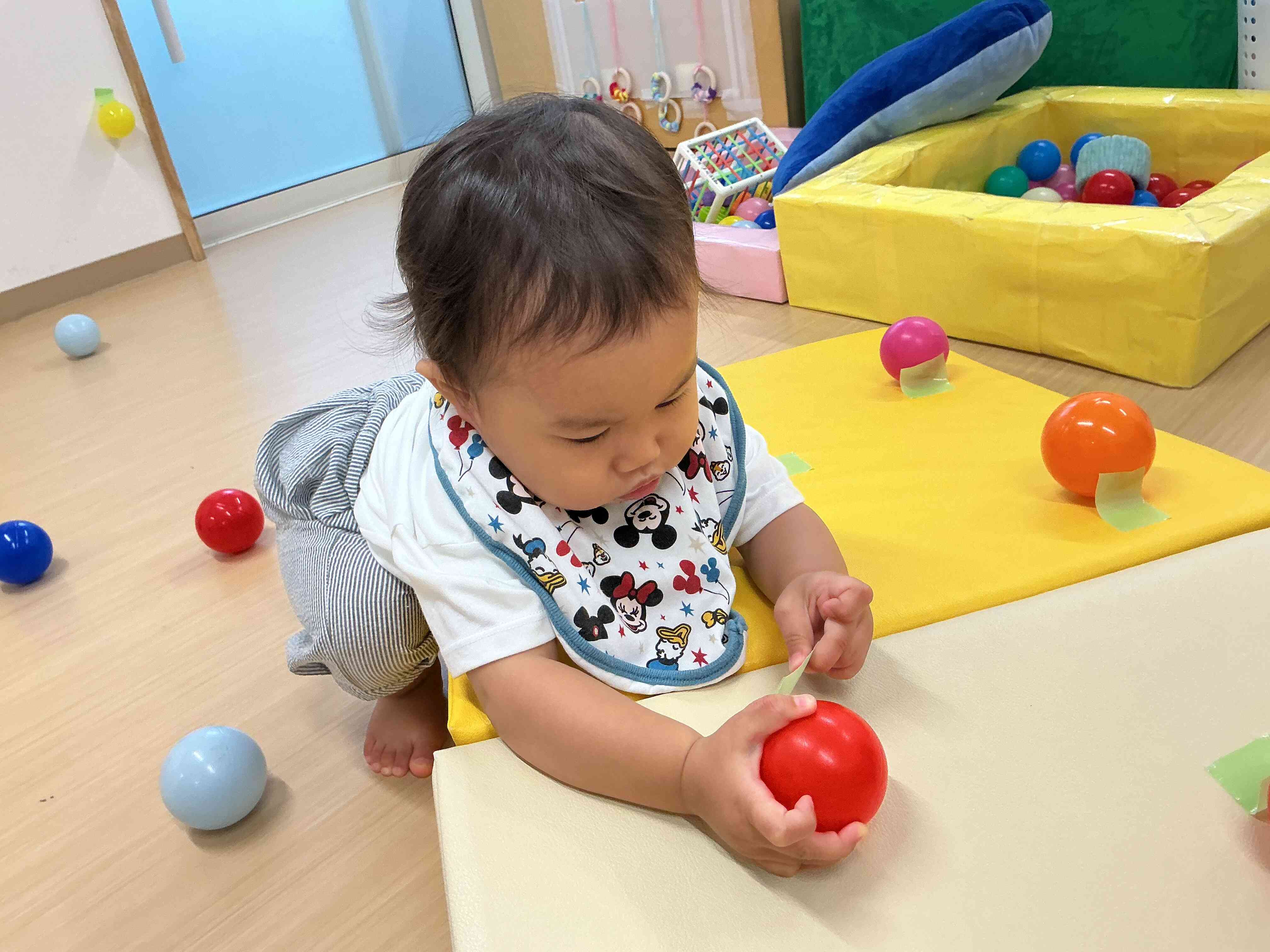 もぎもぎ遊び♪  ひよこ組
