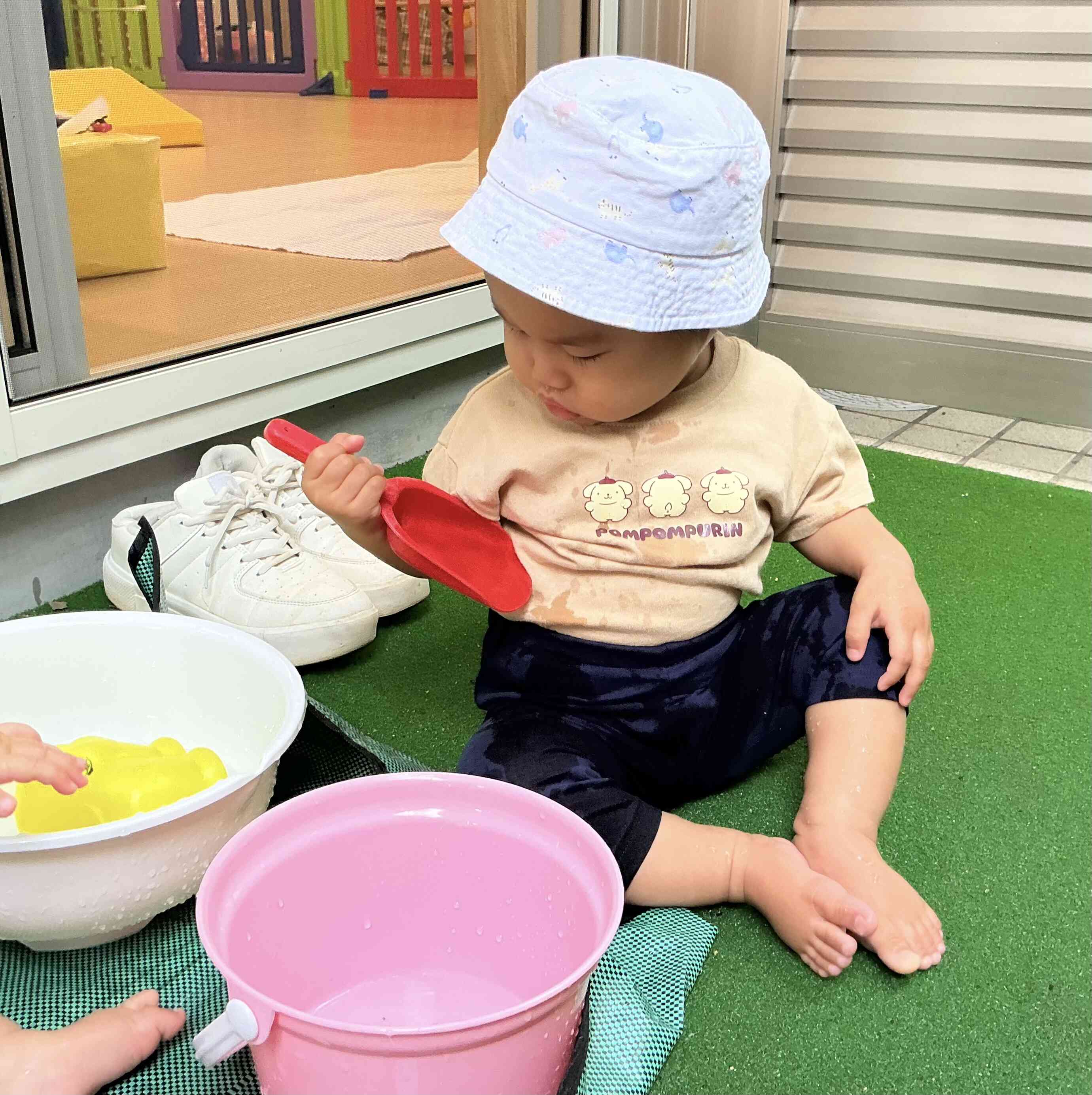 なんだか冷たいな〜…。