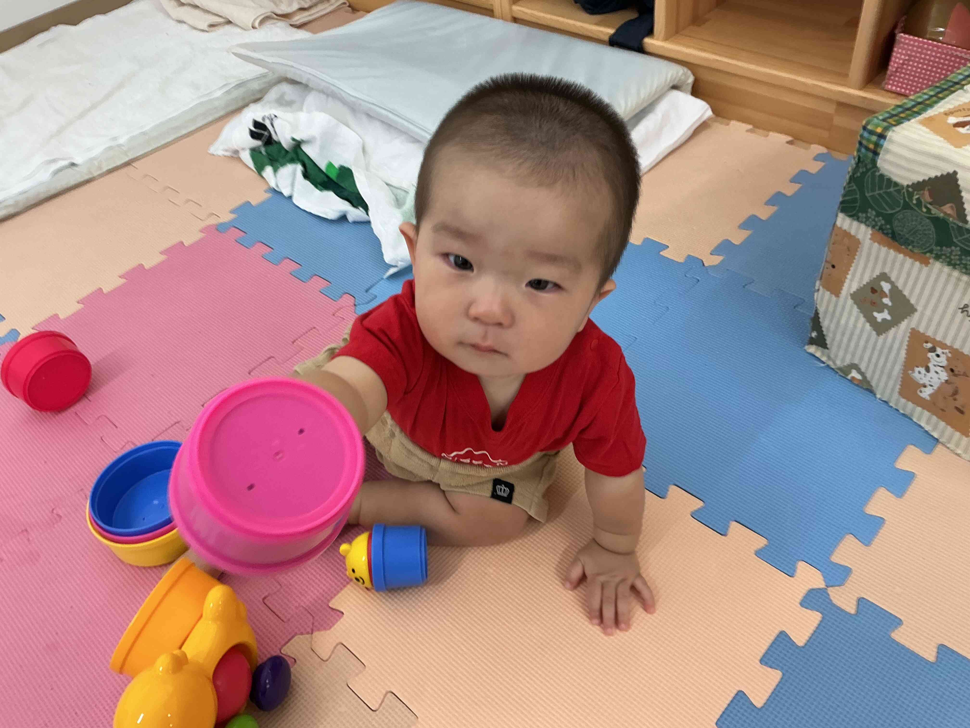 保育士に「どーぞ」をするのが流行っています!笑