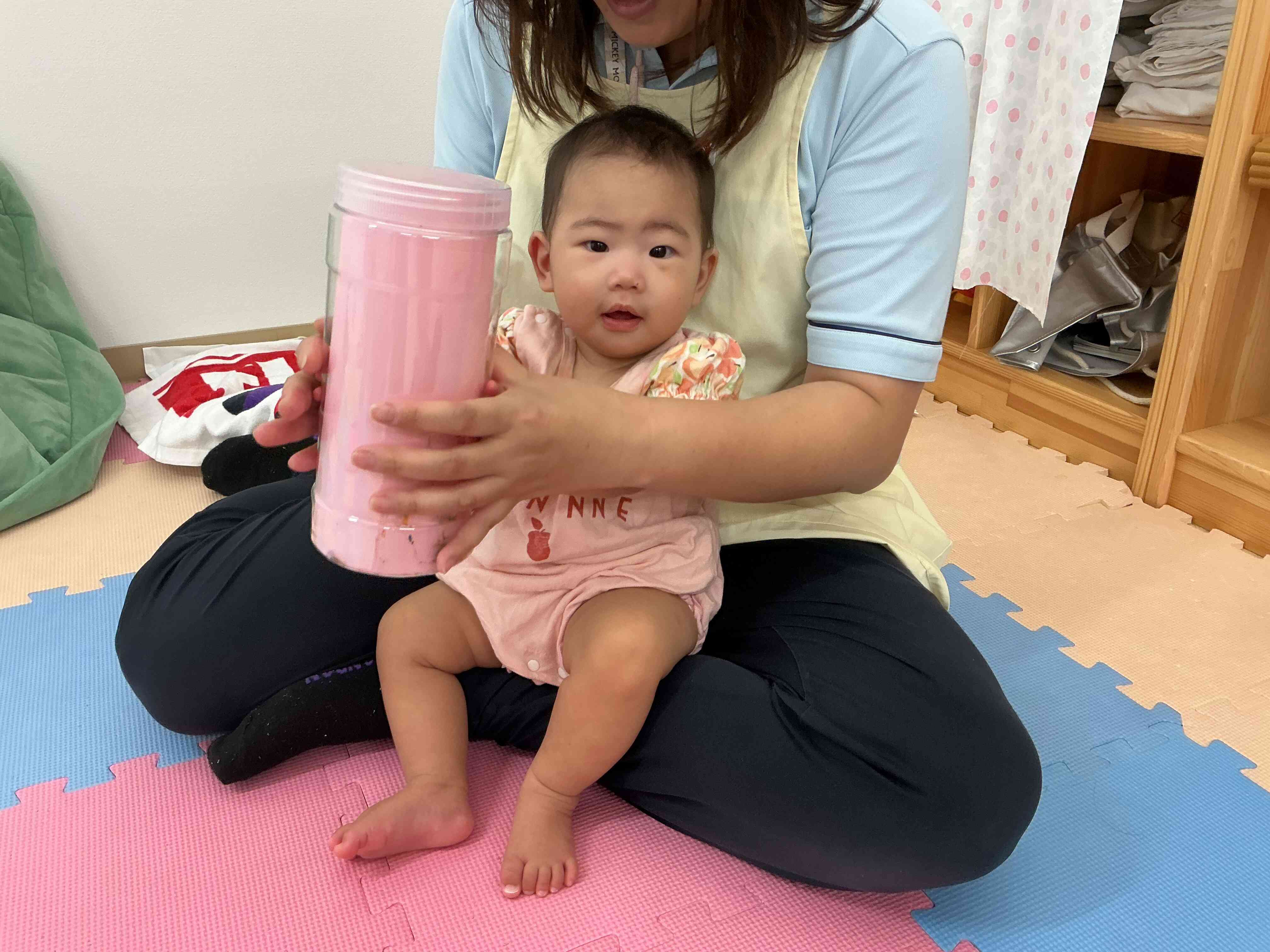 音楽に合わせて〜♪