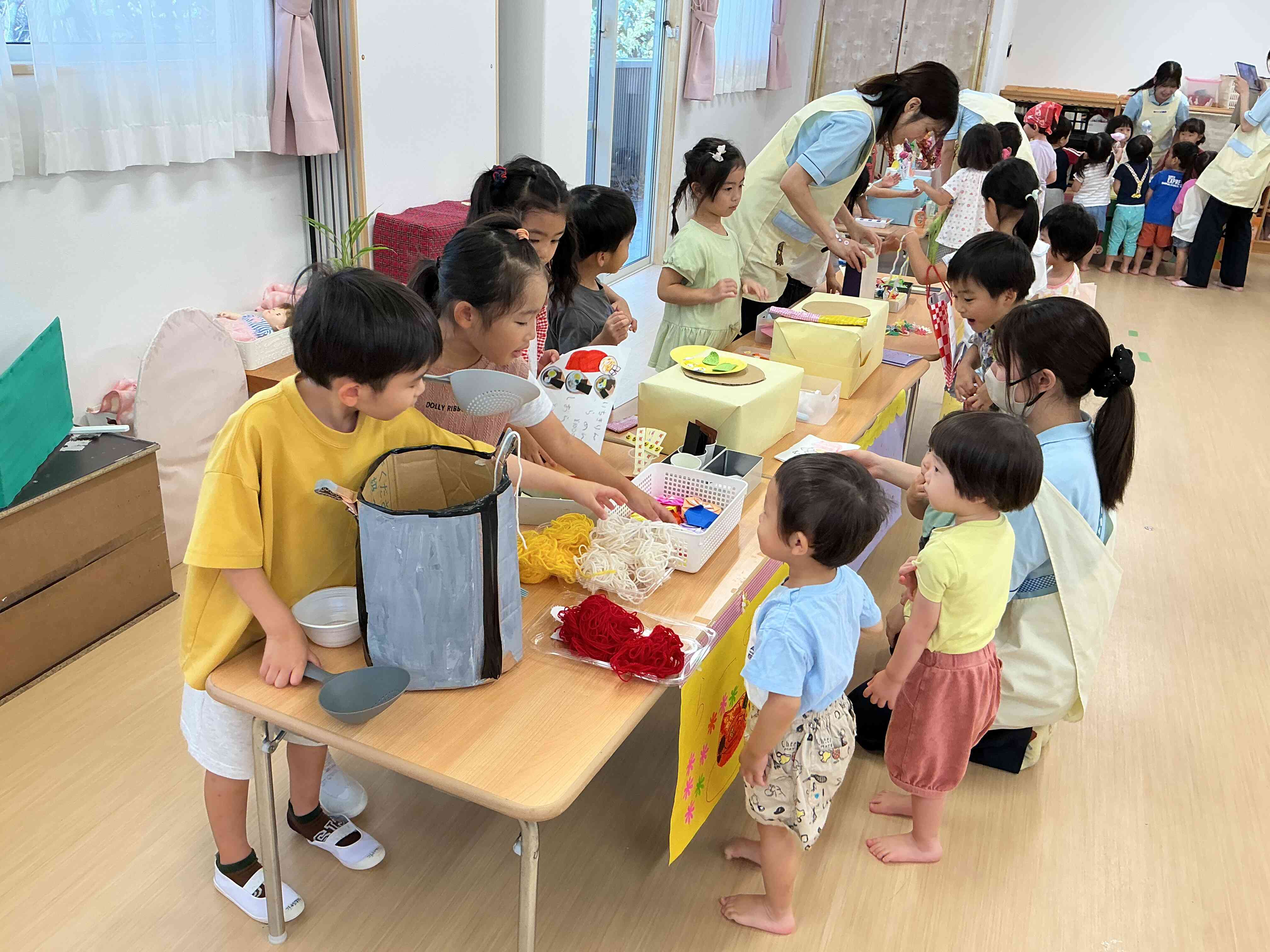 あひるぐみ・うさぎぐみも参加しました!