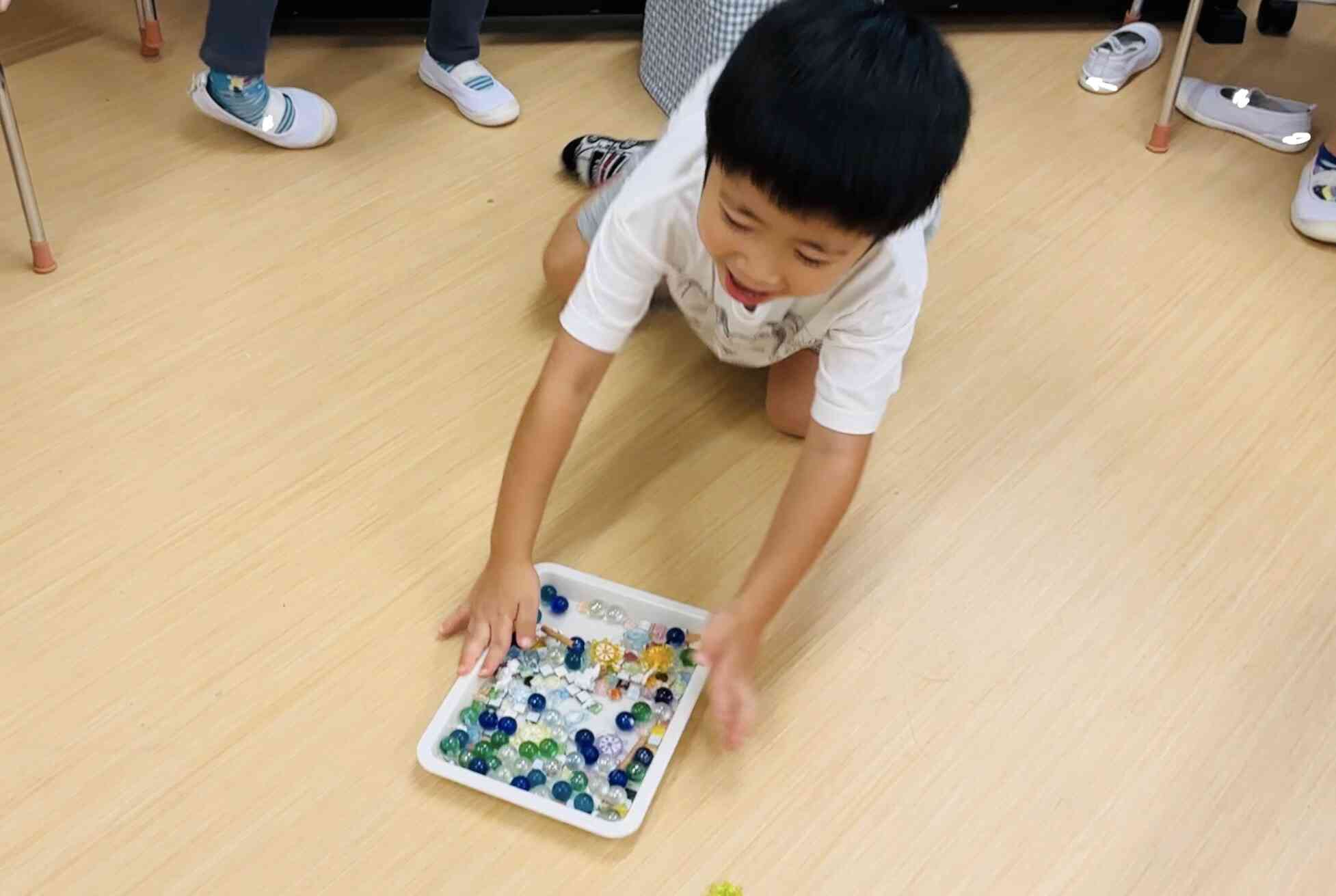 ガサガサの音あったよ!