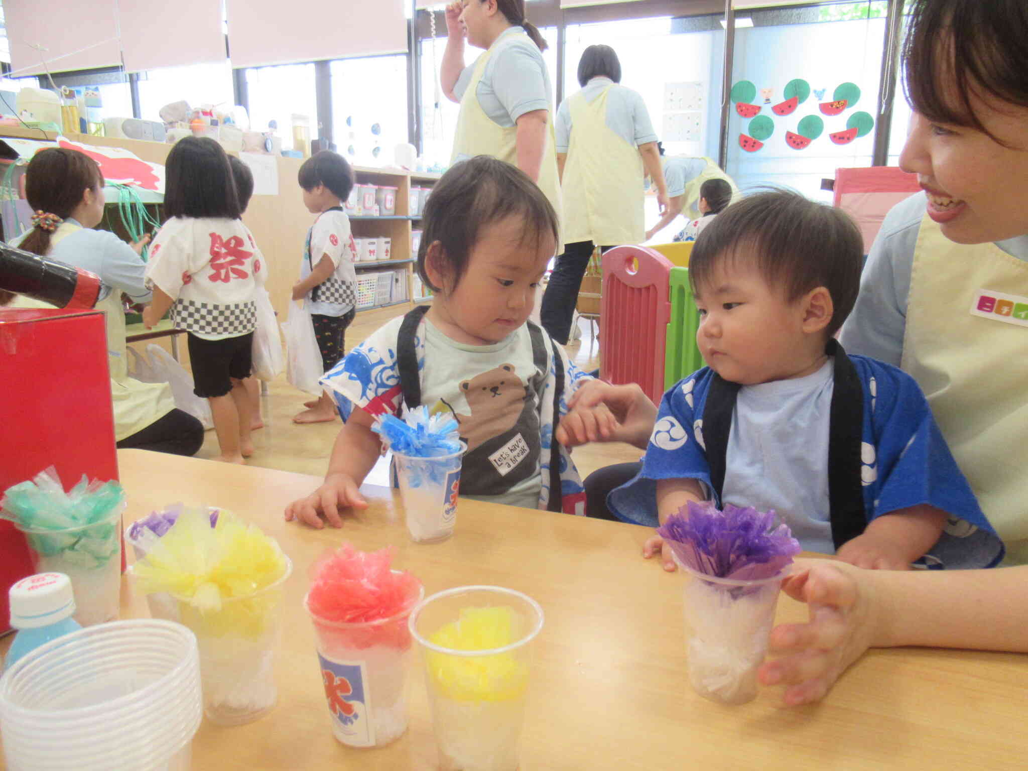 何味のかき氷？