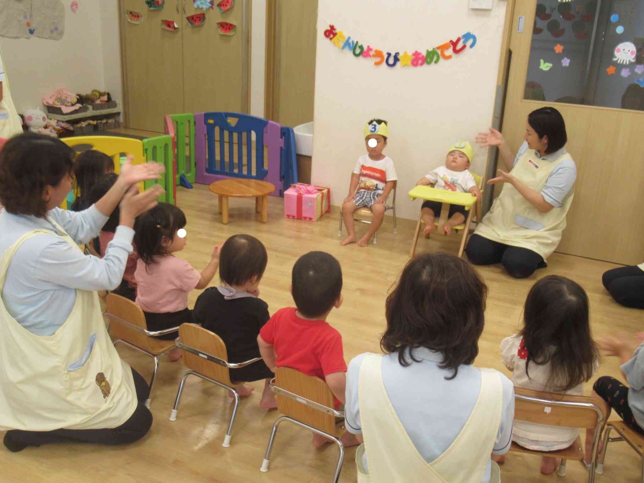誕生日会【8月】