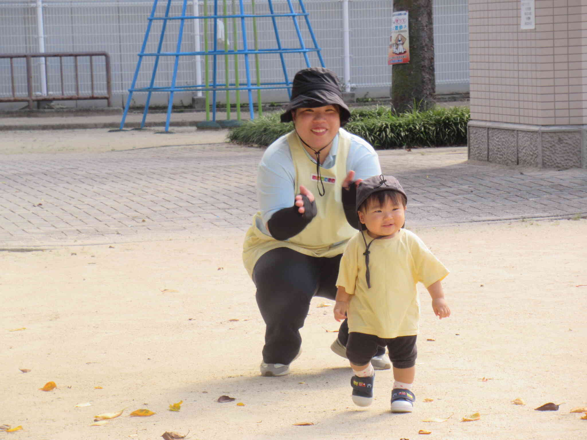 子どもも保育士もニコニコ