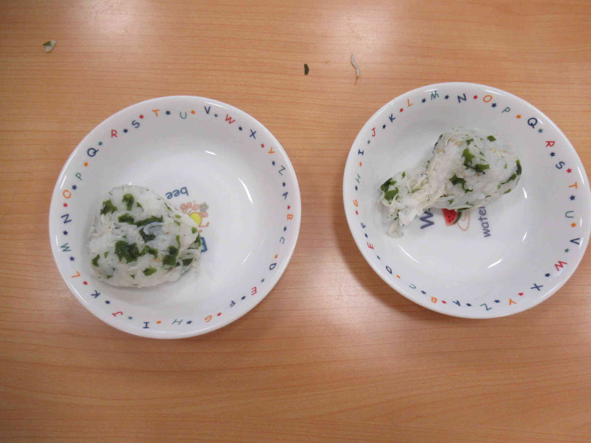 出来上がったおにぎりもいろいろ