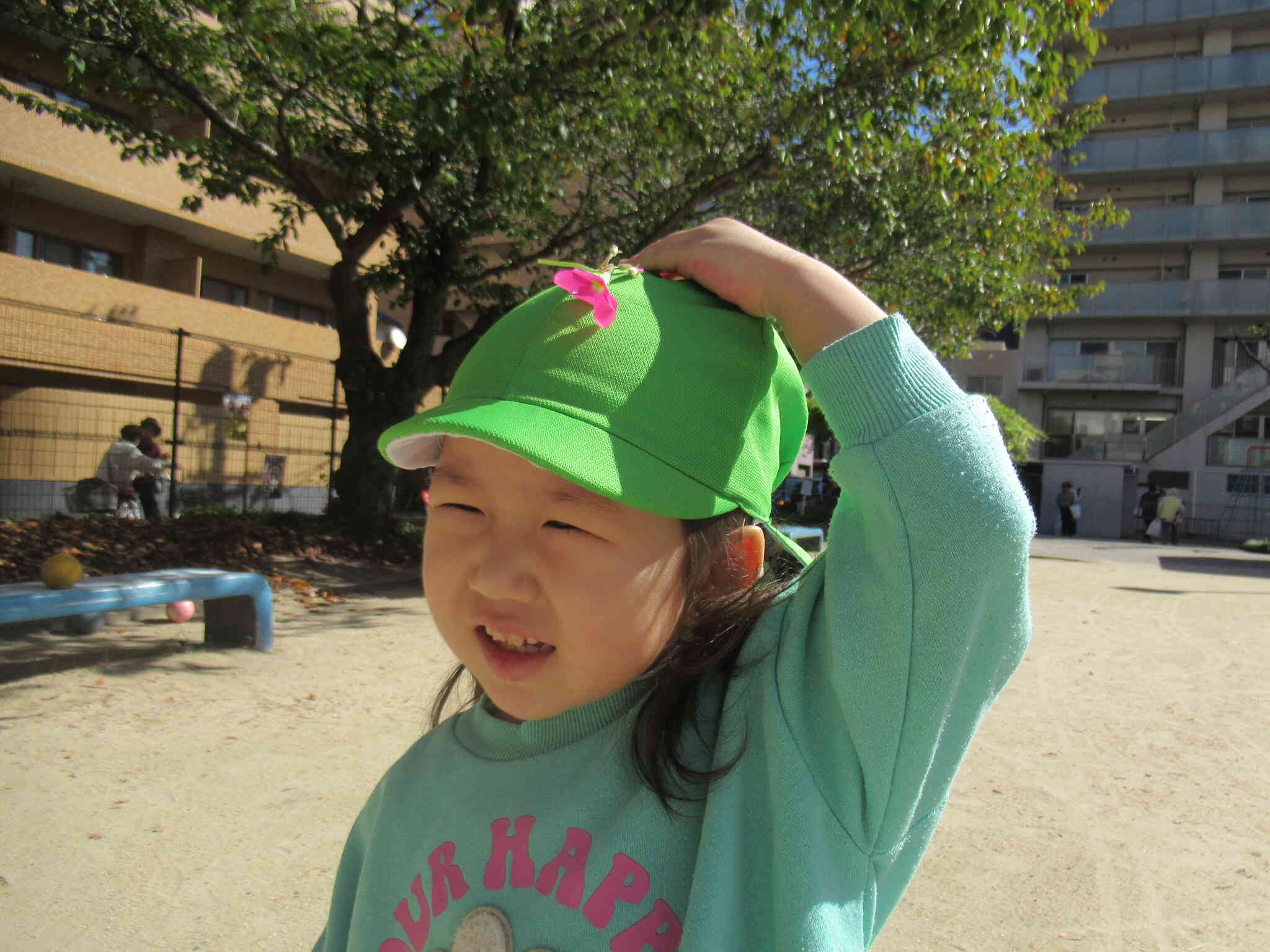 お花をみつけたよ