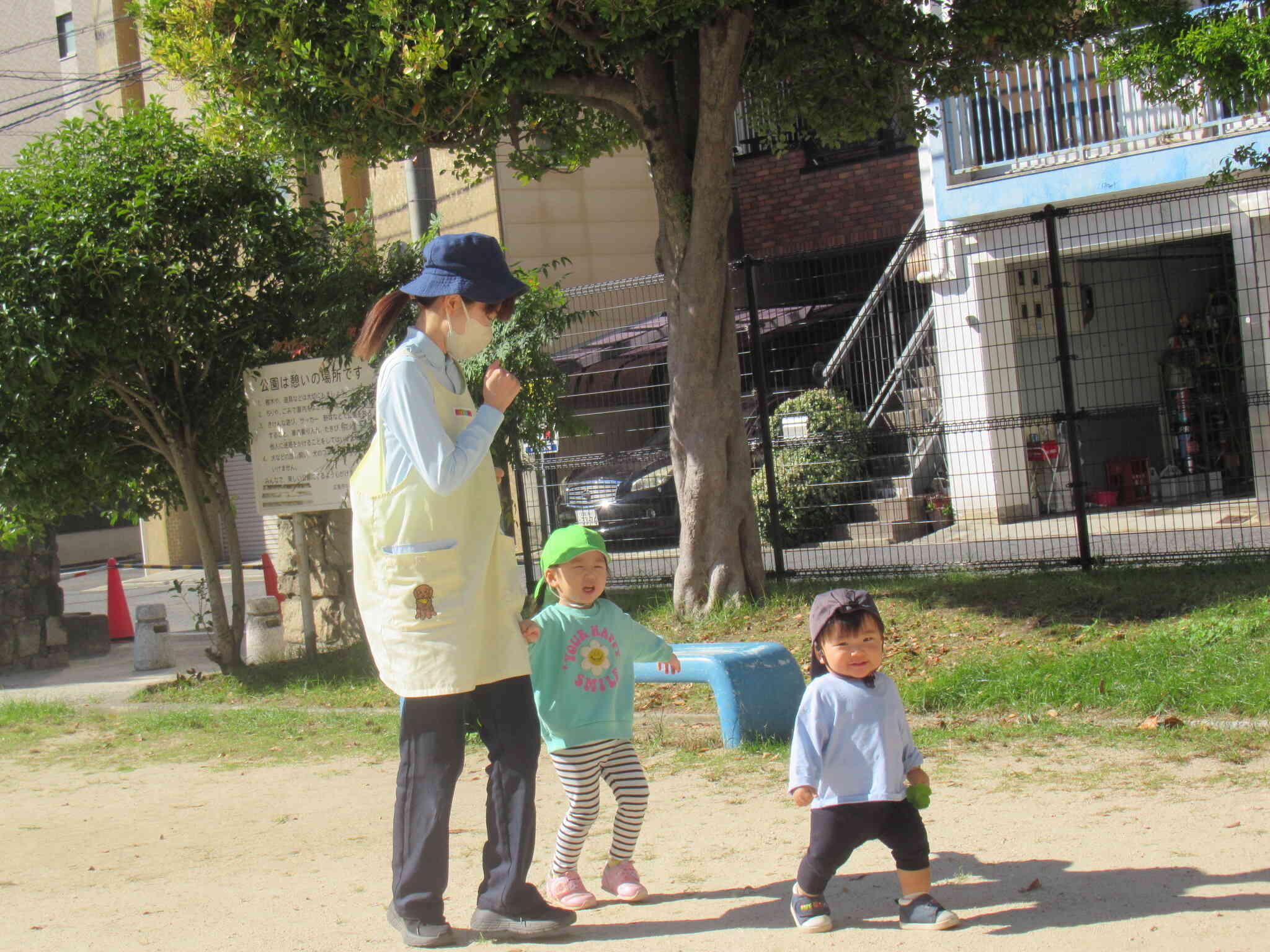 気持ちがいい季節だね