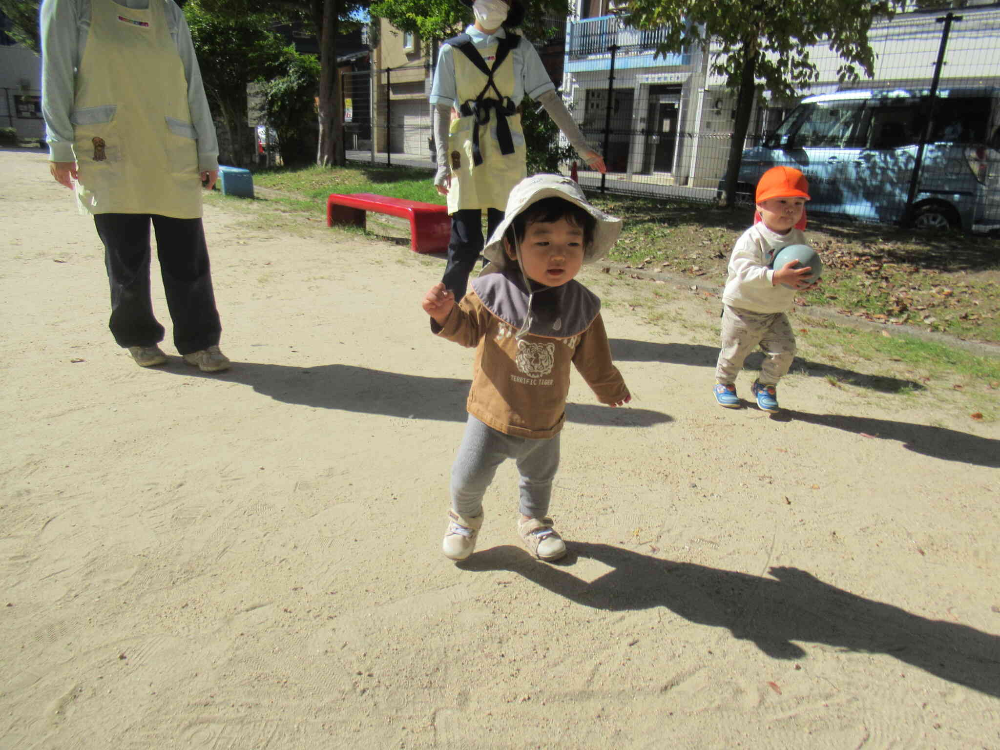 歩くの楽しい♪