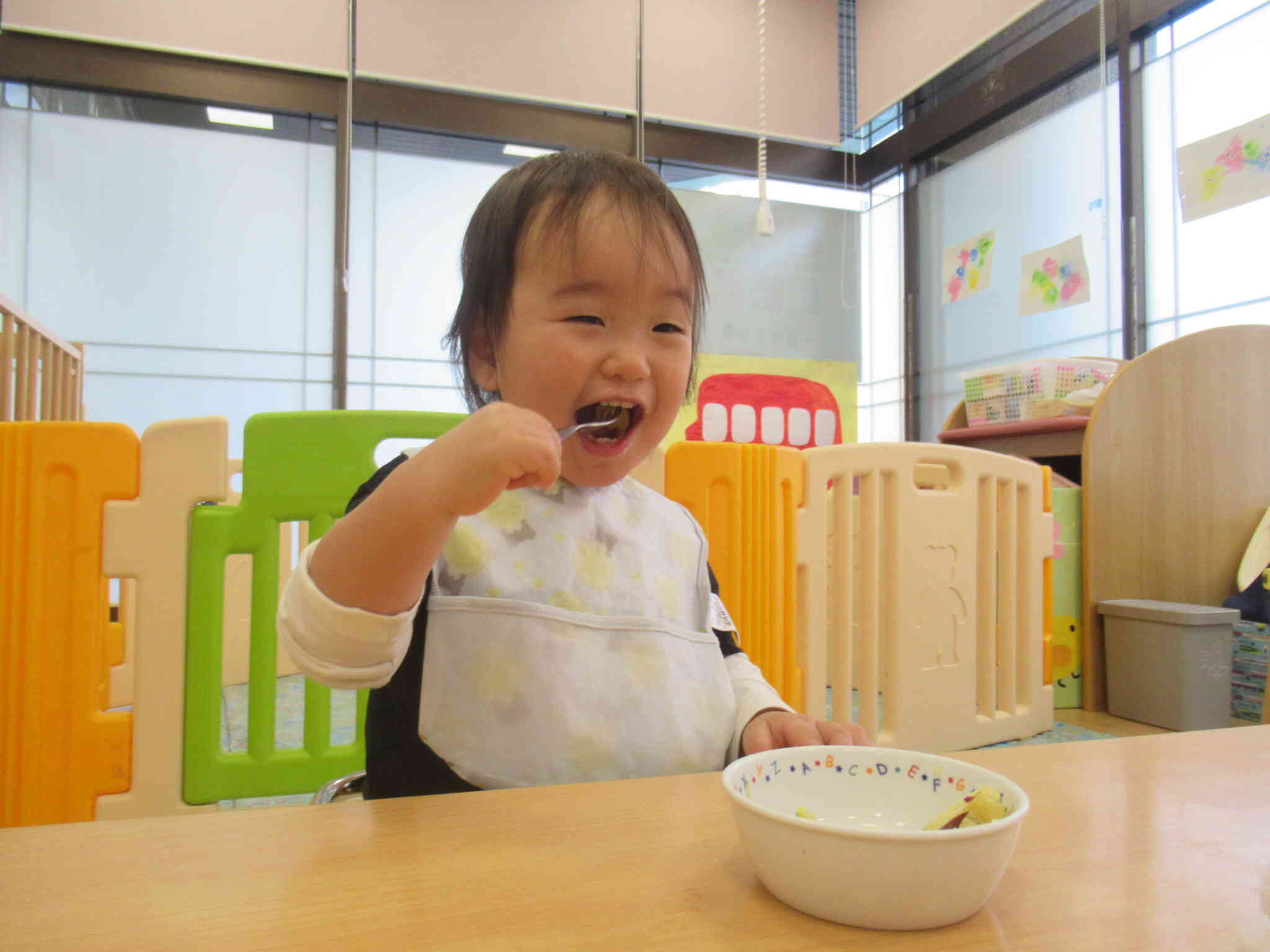 おいしくってにっこり！