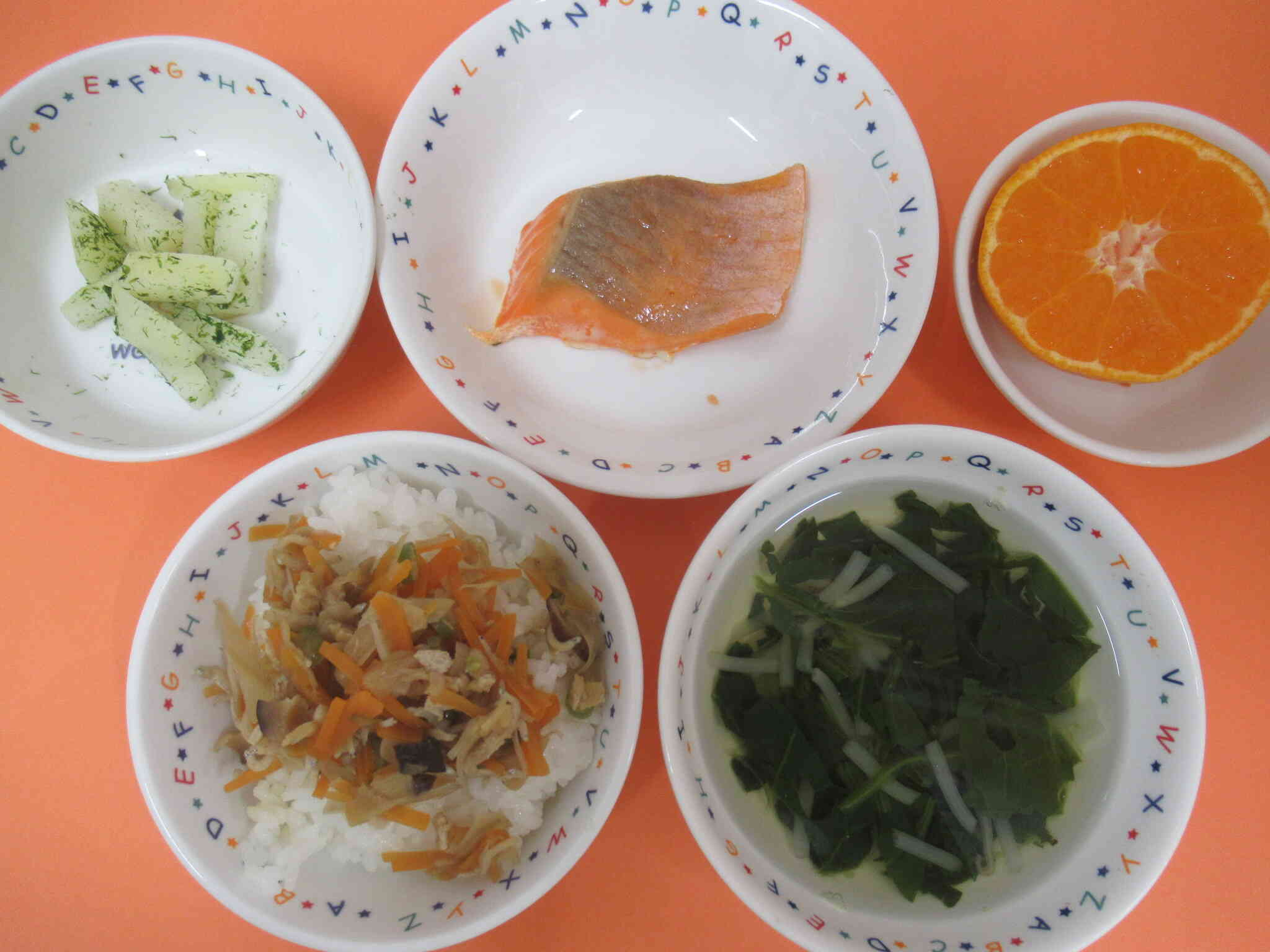 和食の日のメニュー