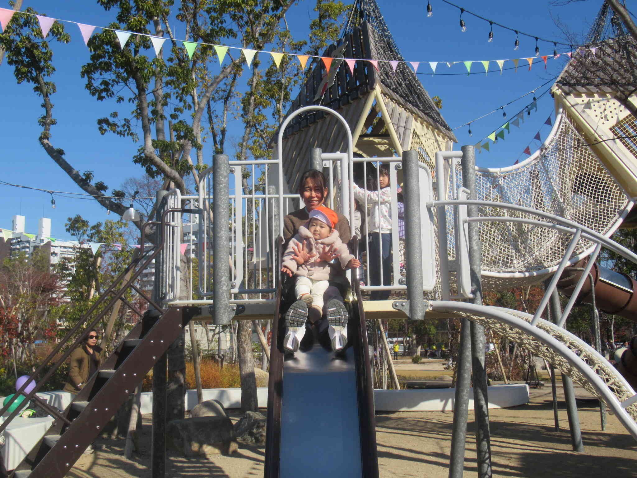 高くて眺めがいいね！