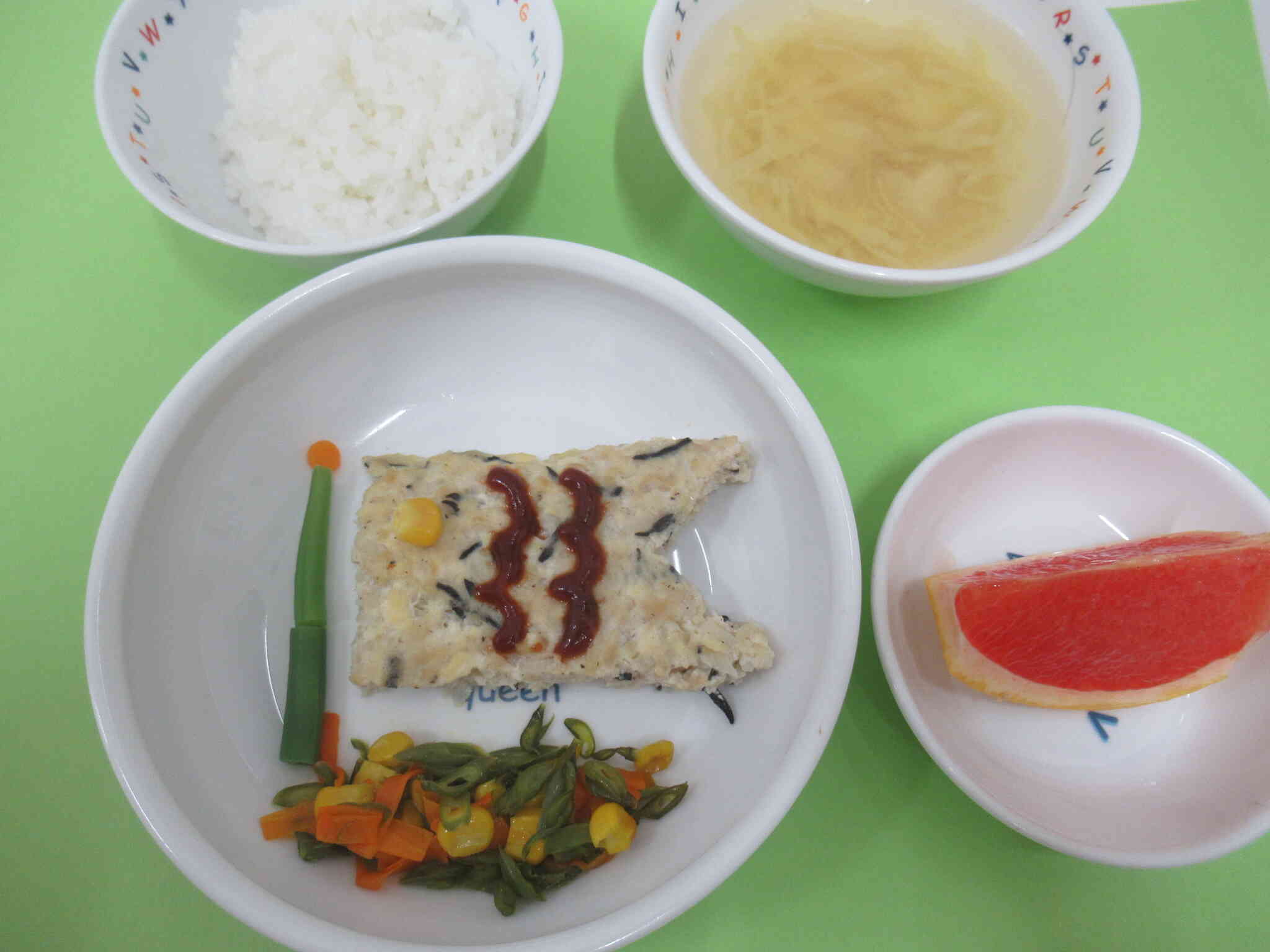 5月1日の給食（こどもの日のつどい）