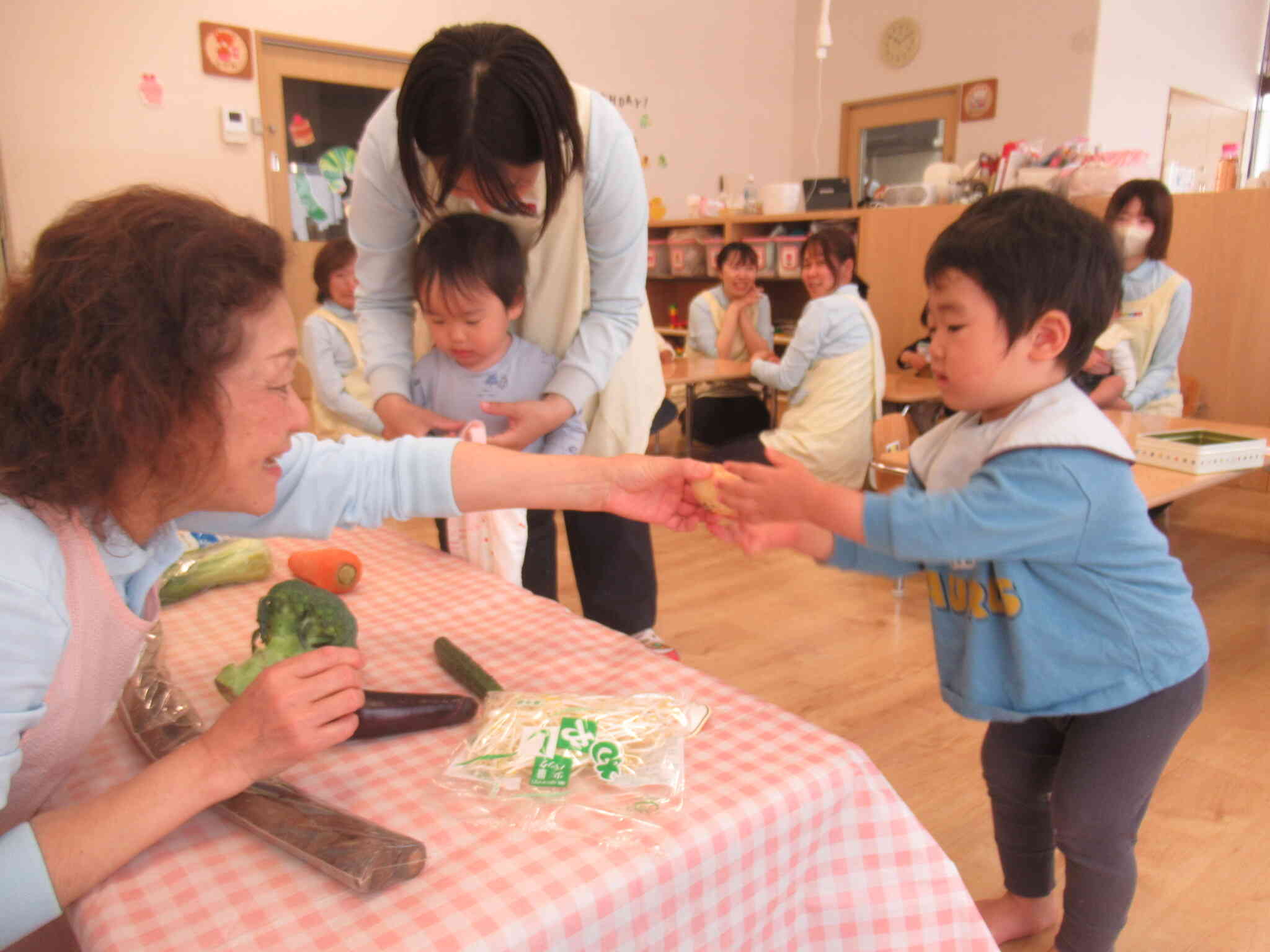 野菜は好きかな？