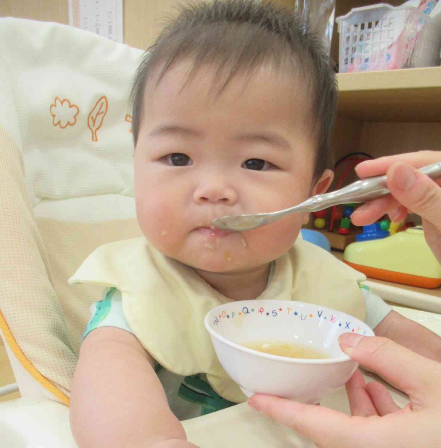 離乳食おいしいね