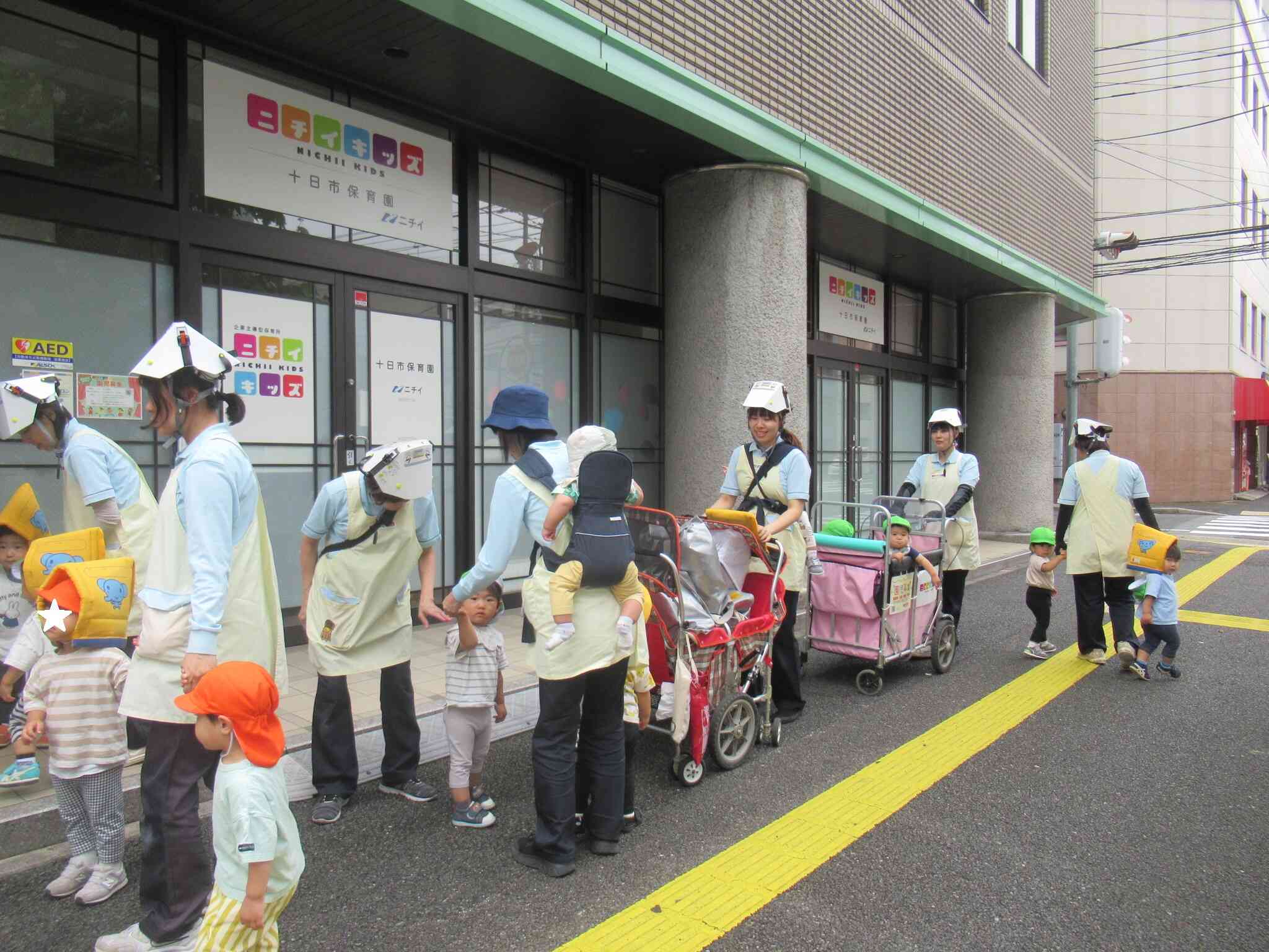 避難訓練実施しました！