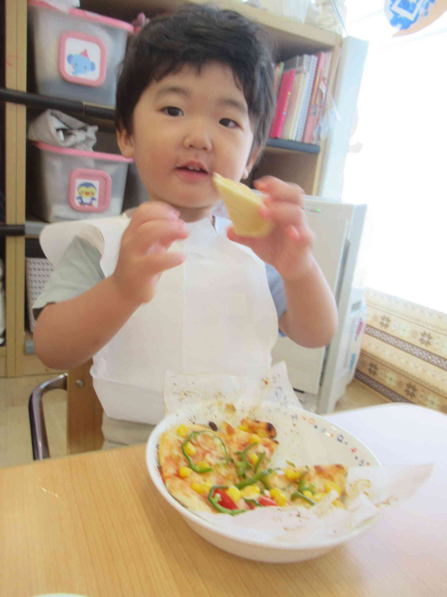【食育】ピザづくり②