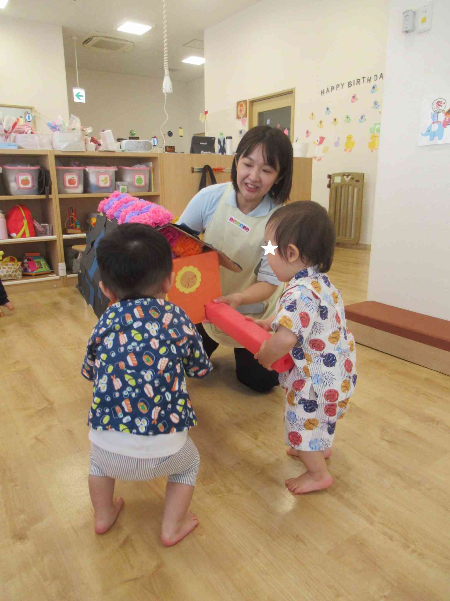 夏まつり！わっしょい①