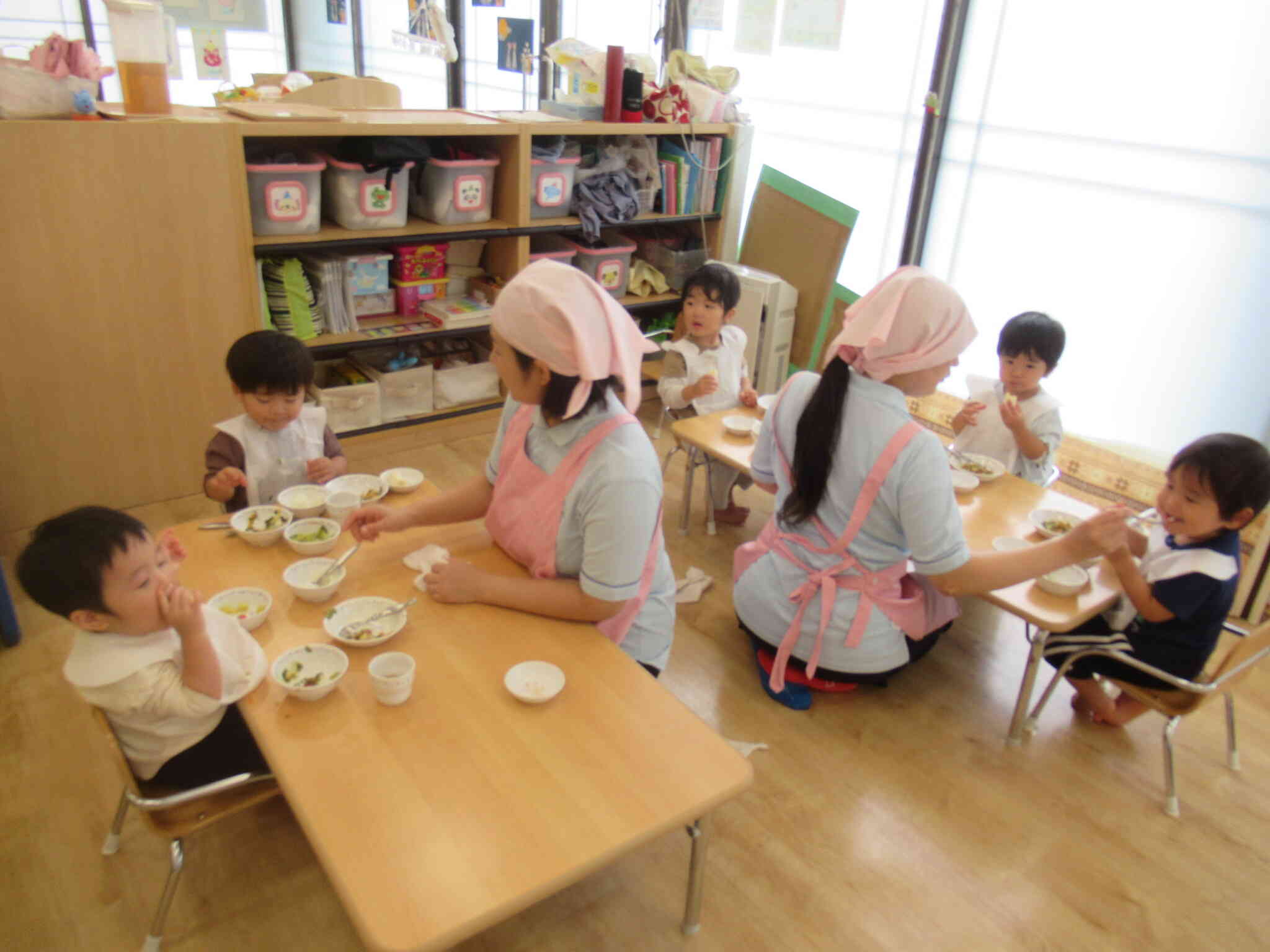 給食おいしいね