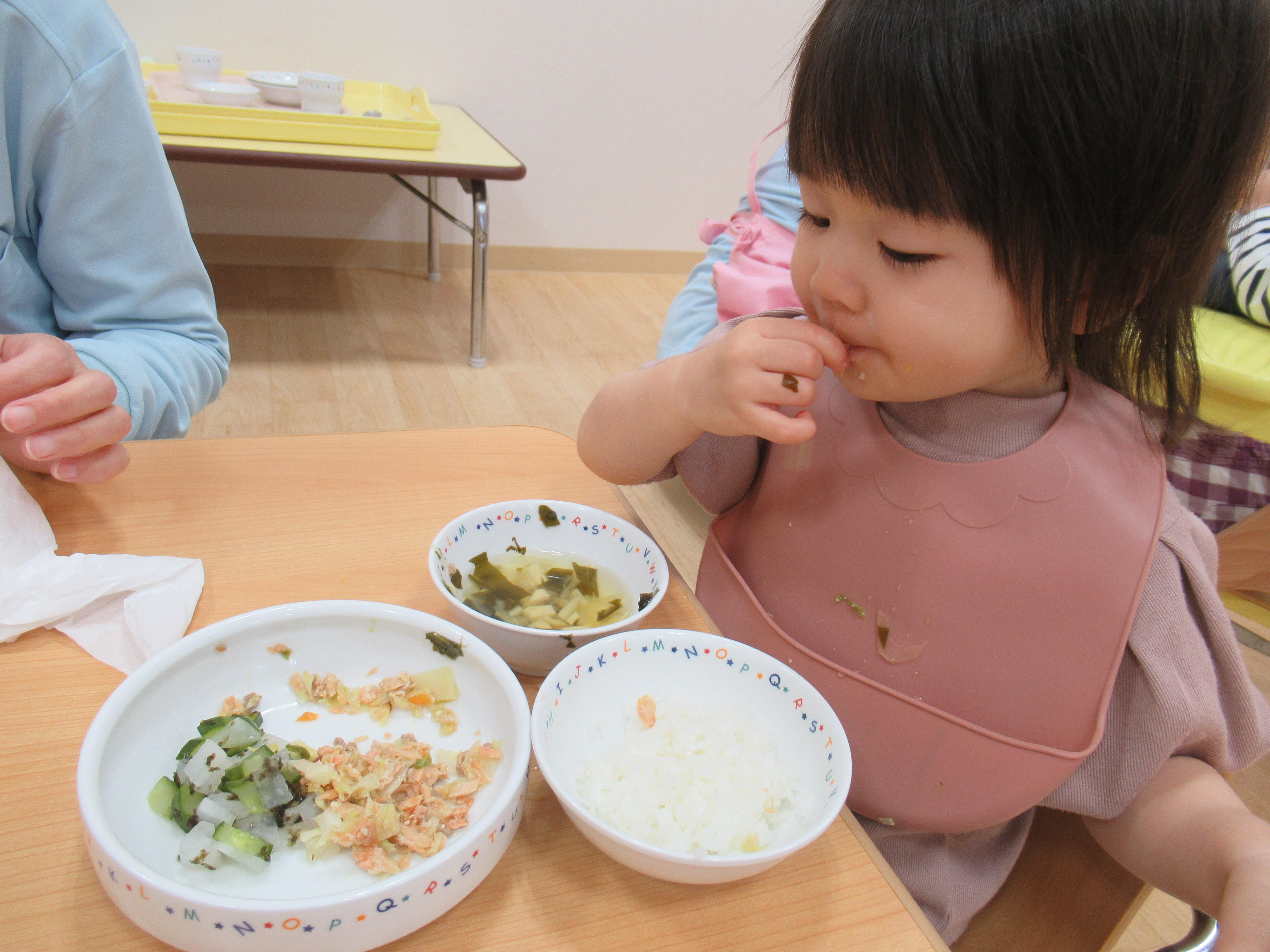 わたしは、大好きなものから食べるよ！
