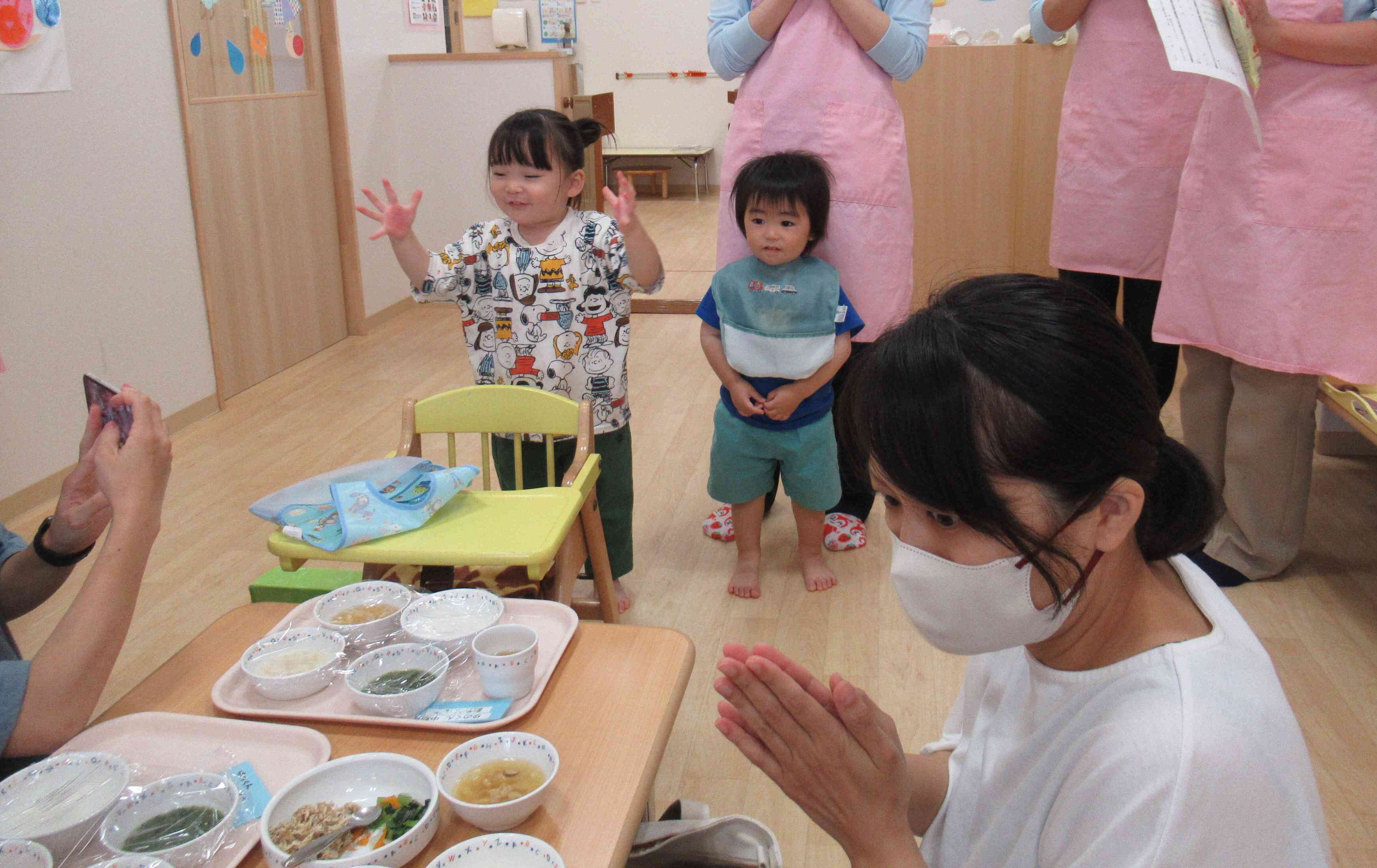 給食試食会♪♪♪