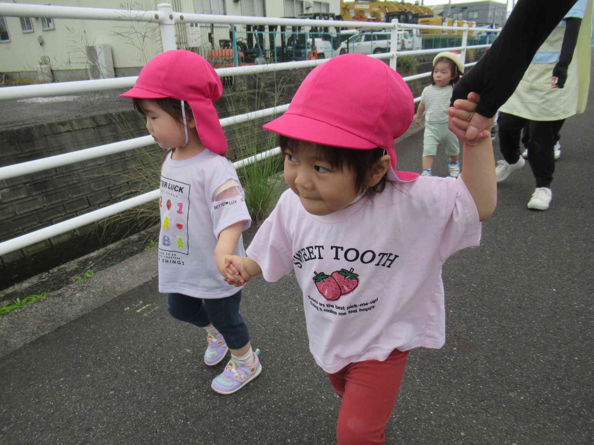 お散歩に行ったよ♬