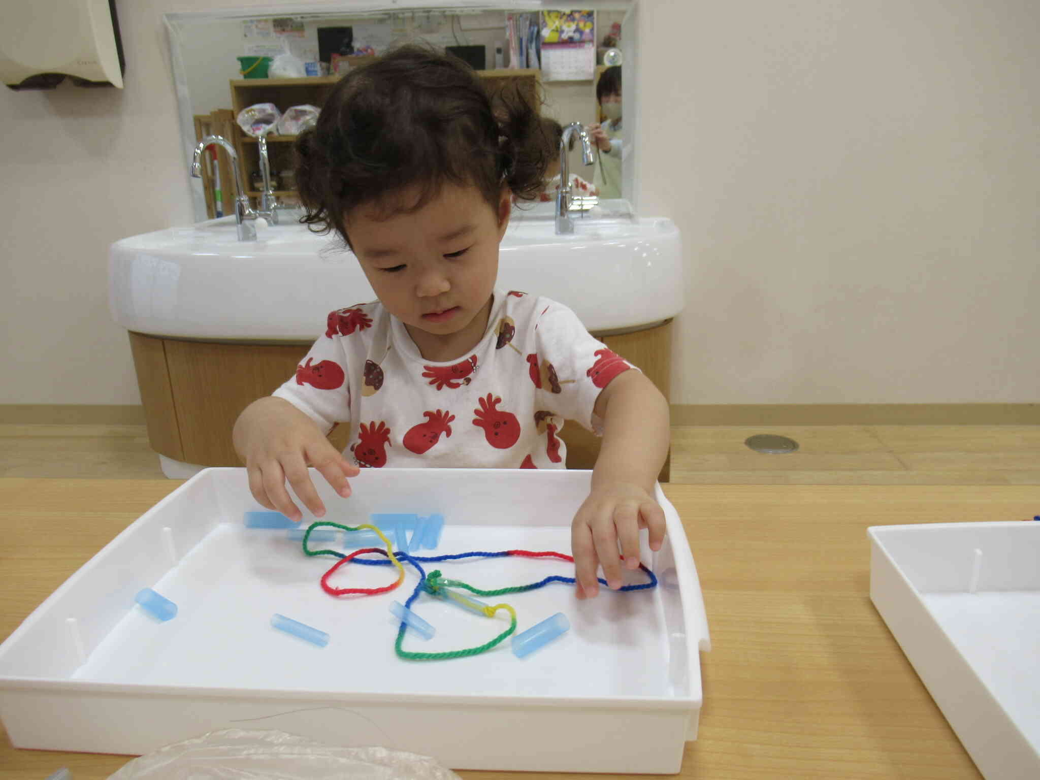 うさぎ組さんはなにをして遊んだのかな(^o^)
