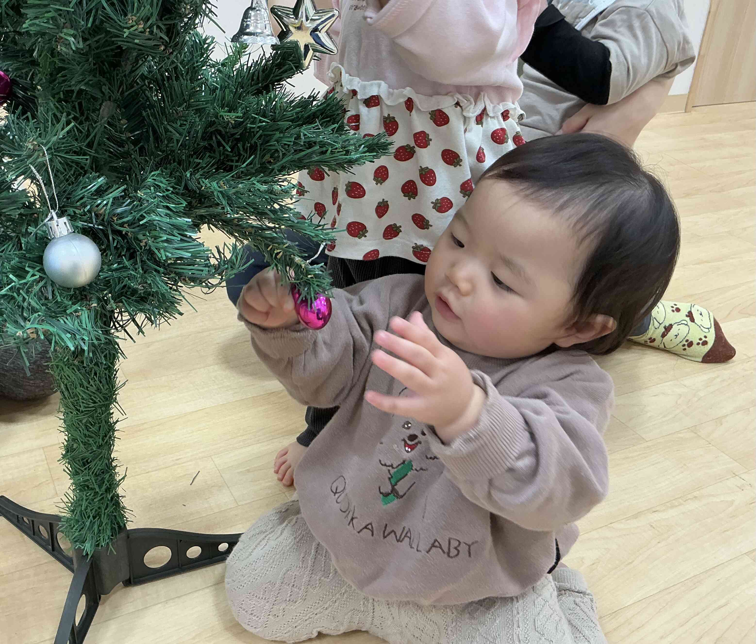 ハートのオーナメント、きれ〜い☆